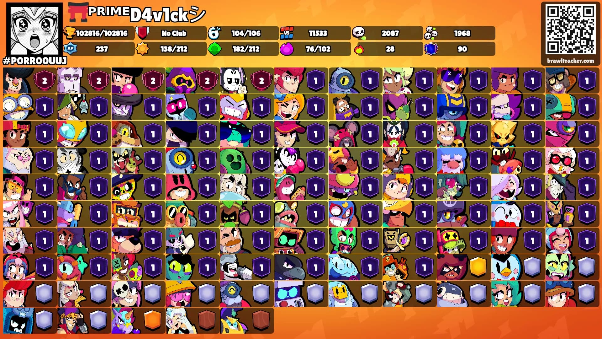 ⛩️ᴾᴿᴵᴹᴱD4v1ckシ's Ranks
