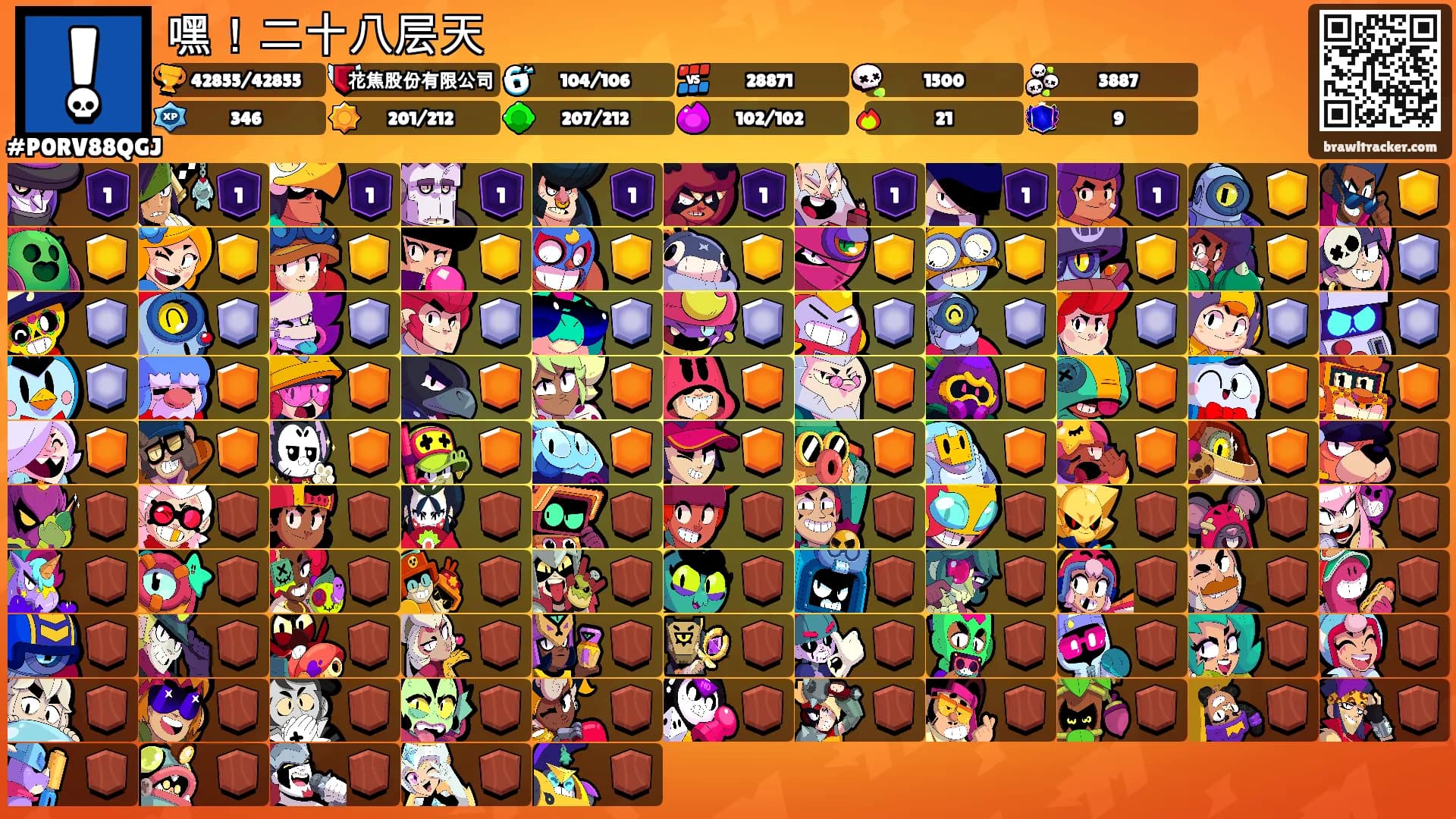 嘿！二十八层天's Ranks