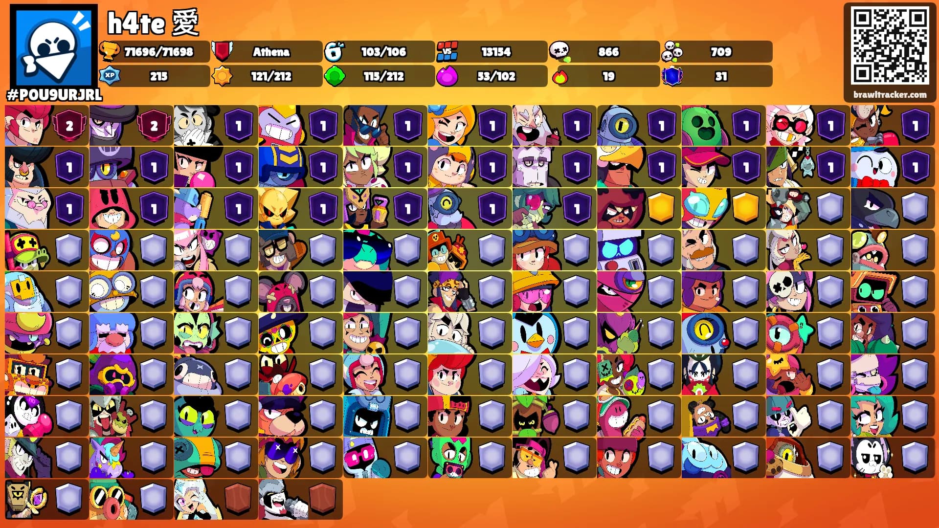 h4te 愛's Ranks