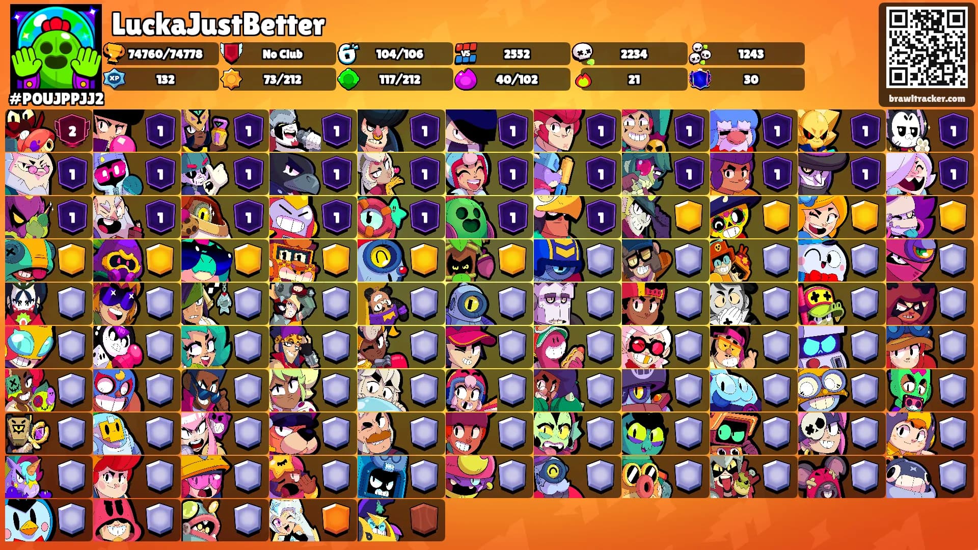 LuckaJustBetter's Ranks
