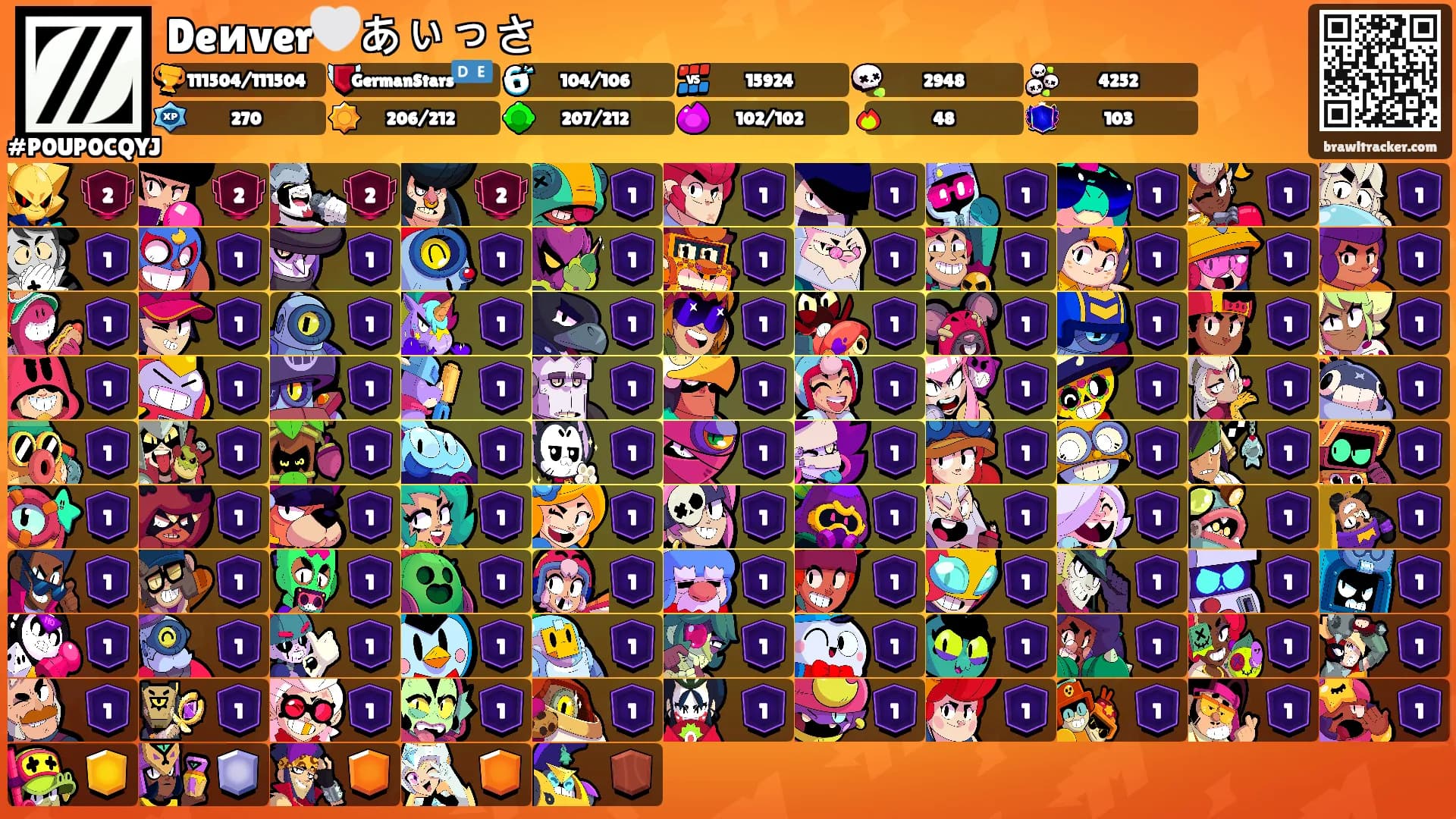 Deиver🤍あぃっさ's Ranks