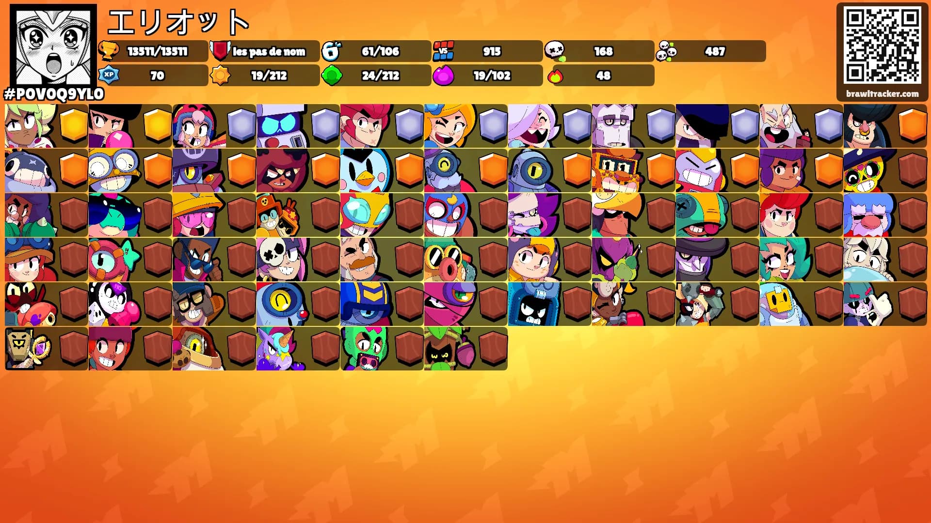 エリオット's Ranks