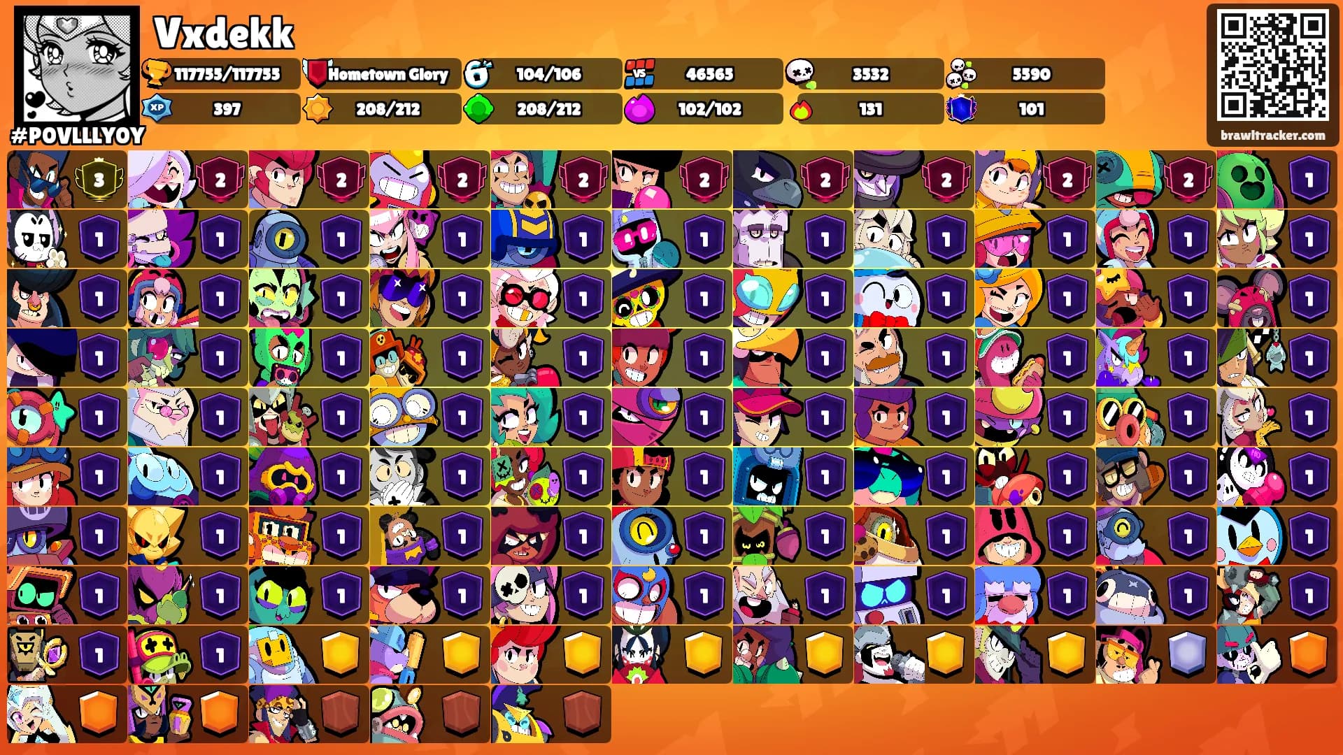 Vxdekk's Ranks