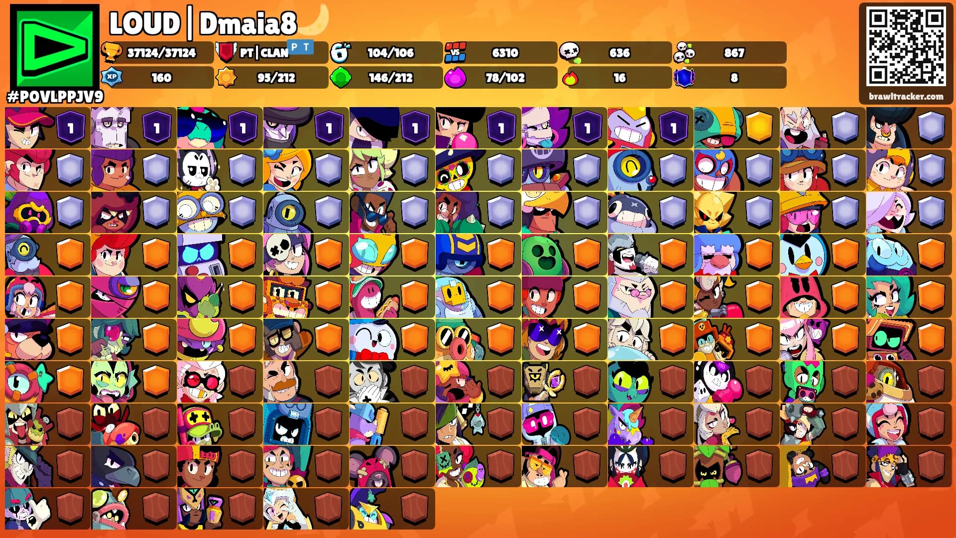 LOUD|Dmaia8🌙's Ranks
