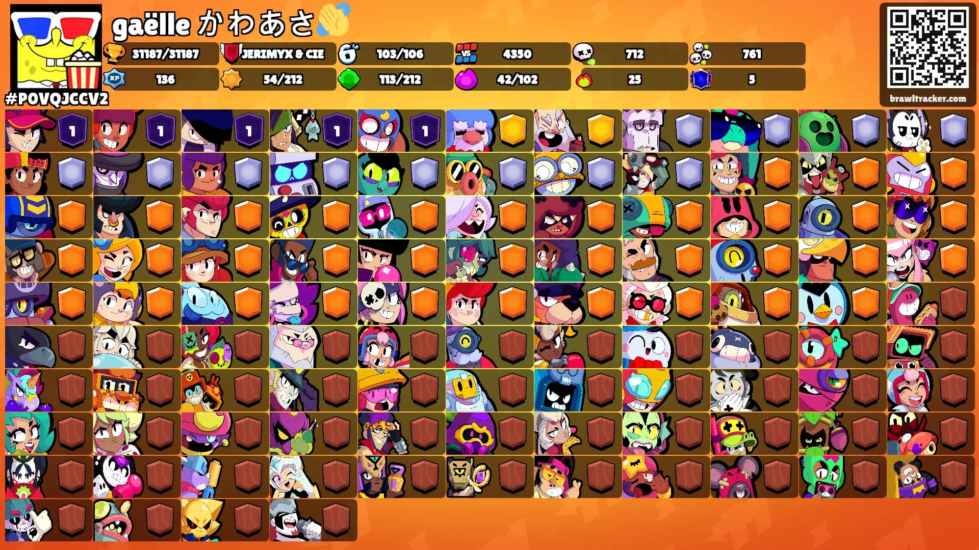 gaëlle かわあさ👋's Ranks