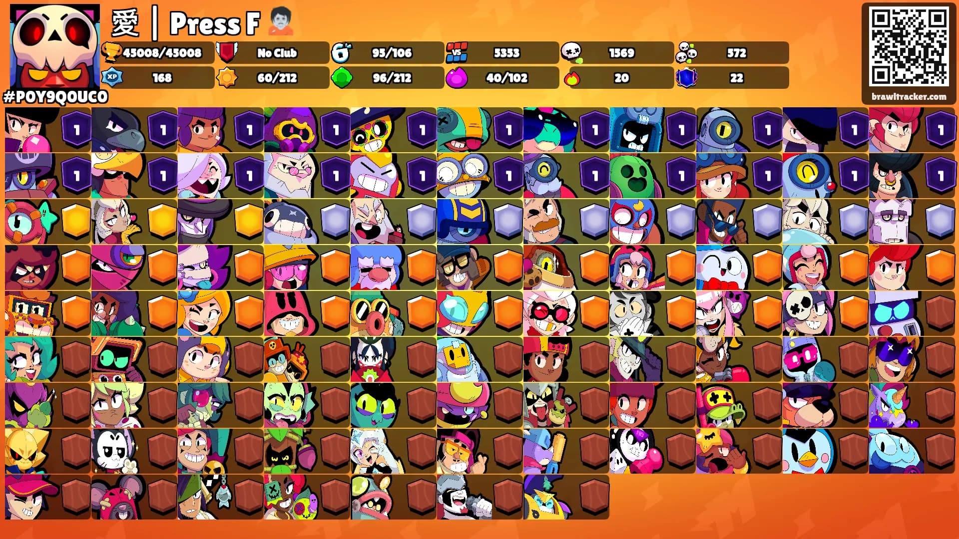 愛 | Press F 🧟's Ranks