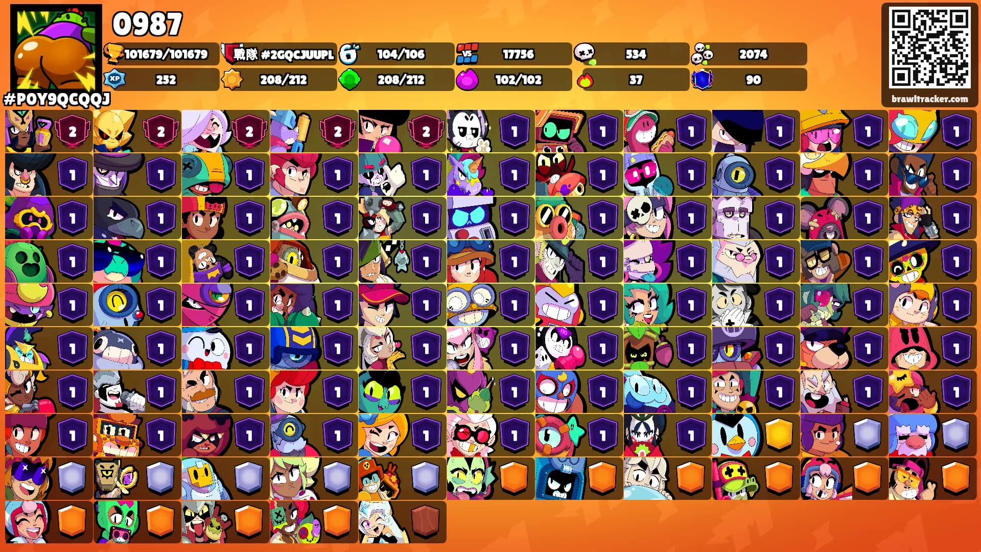 0987's Ranks
