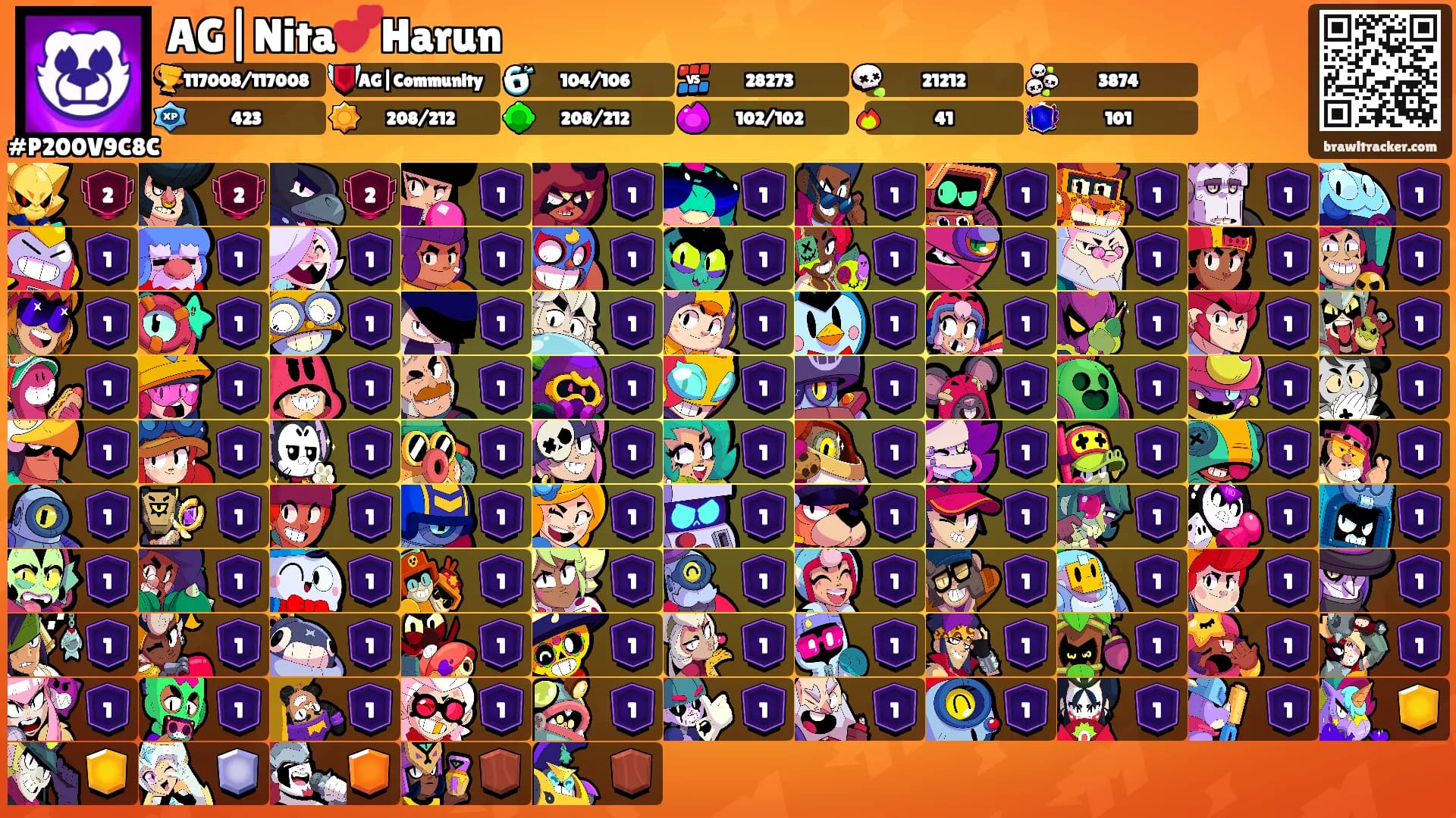 AG|Nita💕Harun's Ranks