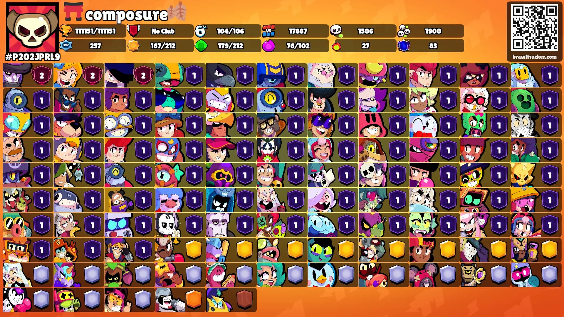 ⛩️ composure🍂's Ranks