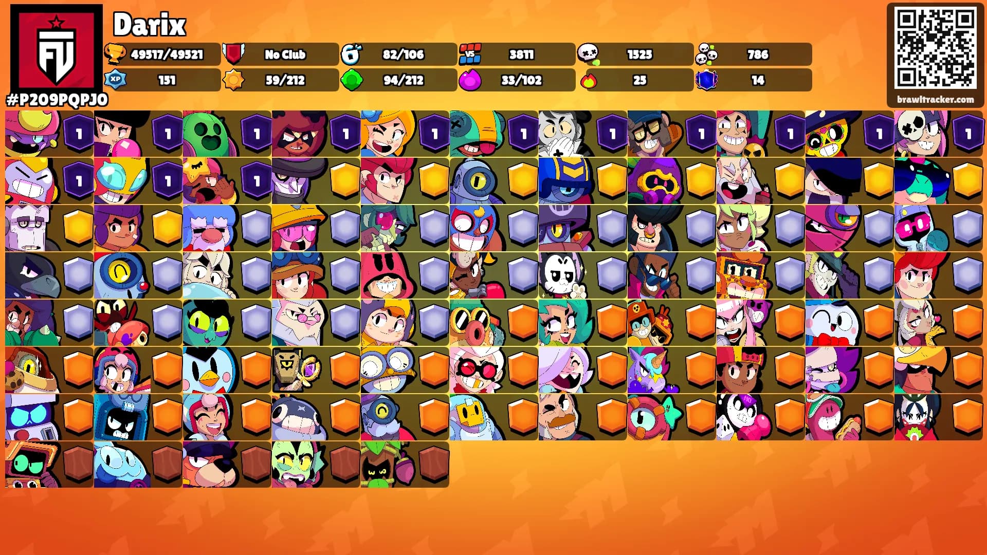 Darix's Ranks
