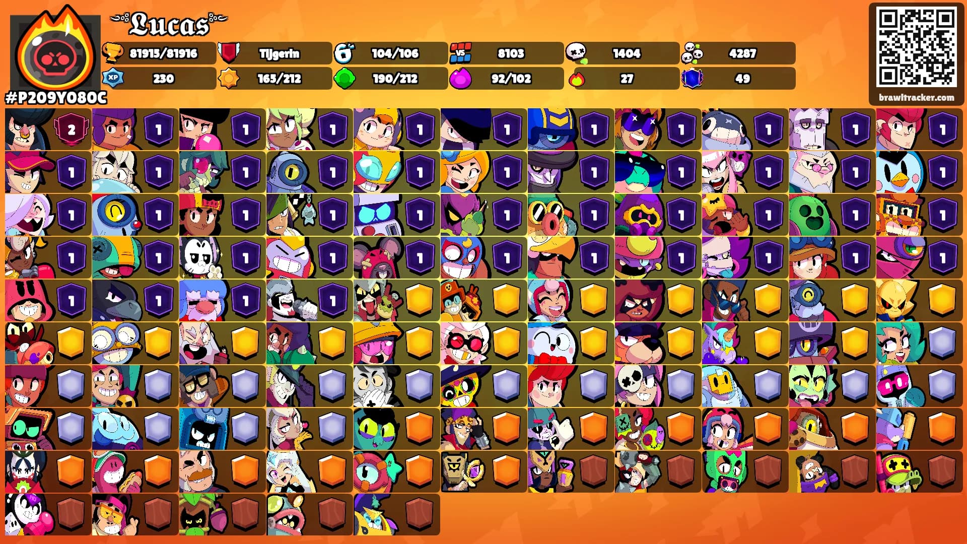 ༺𝕷𝖚𝖈𝖆𝖘༻'s Ranks