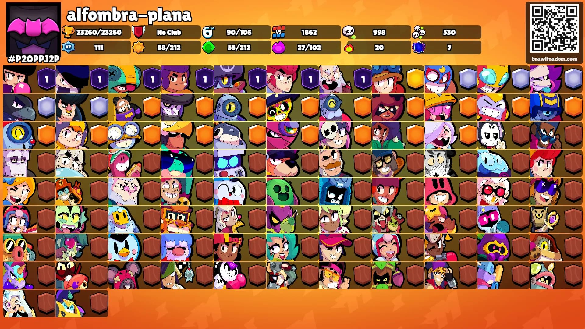 alfombra-plana's Ranks