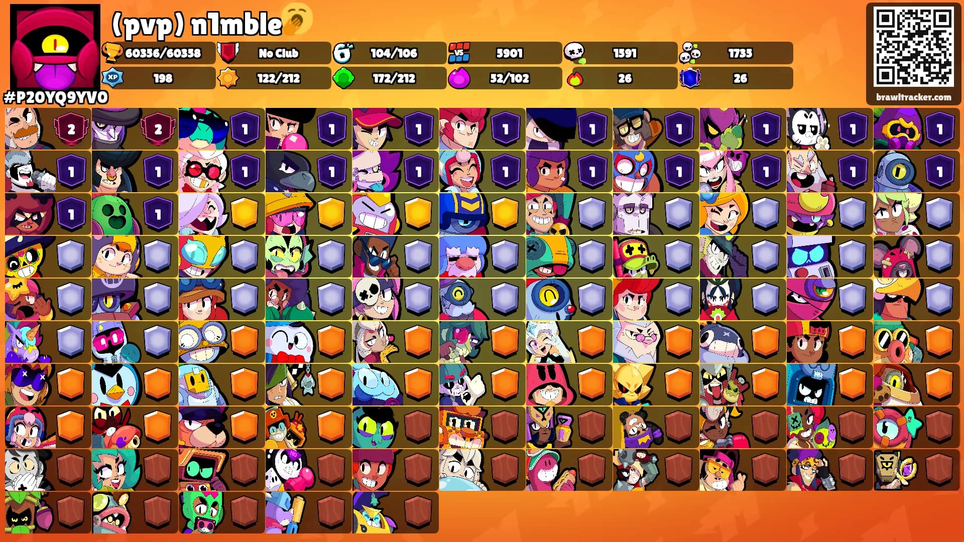 (pvp) n1mble🥱's Ranks