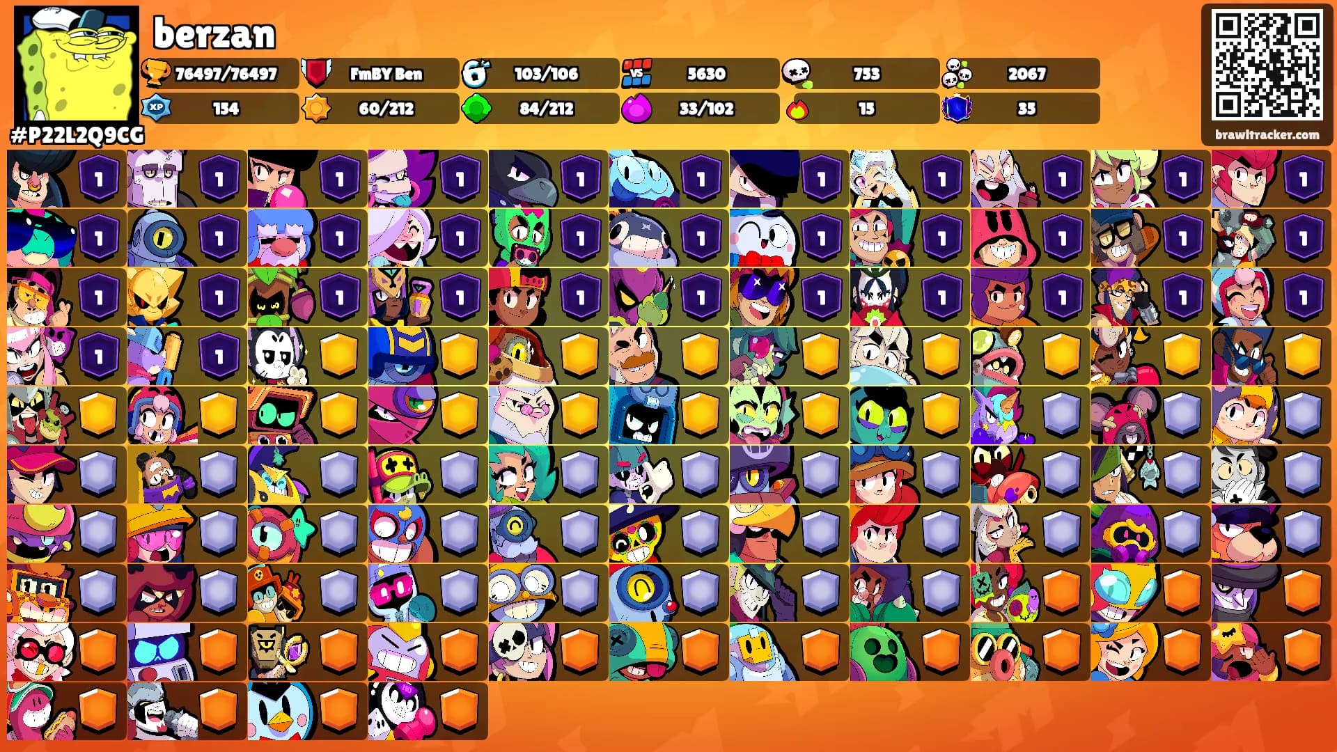 berzan's Ranks