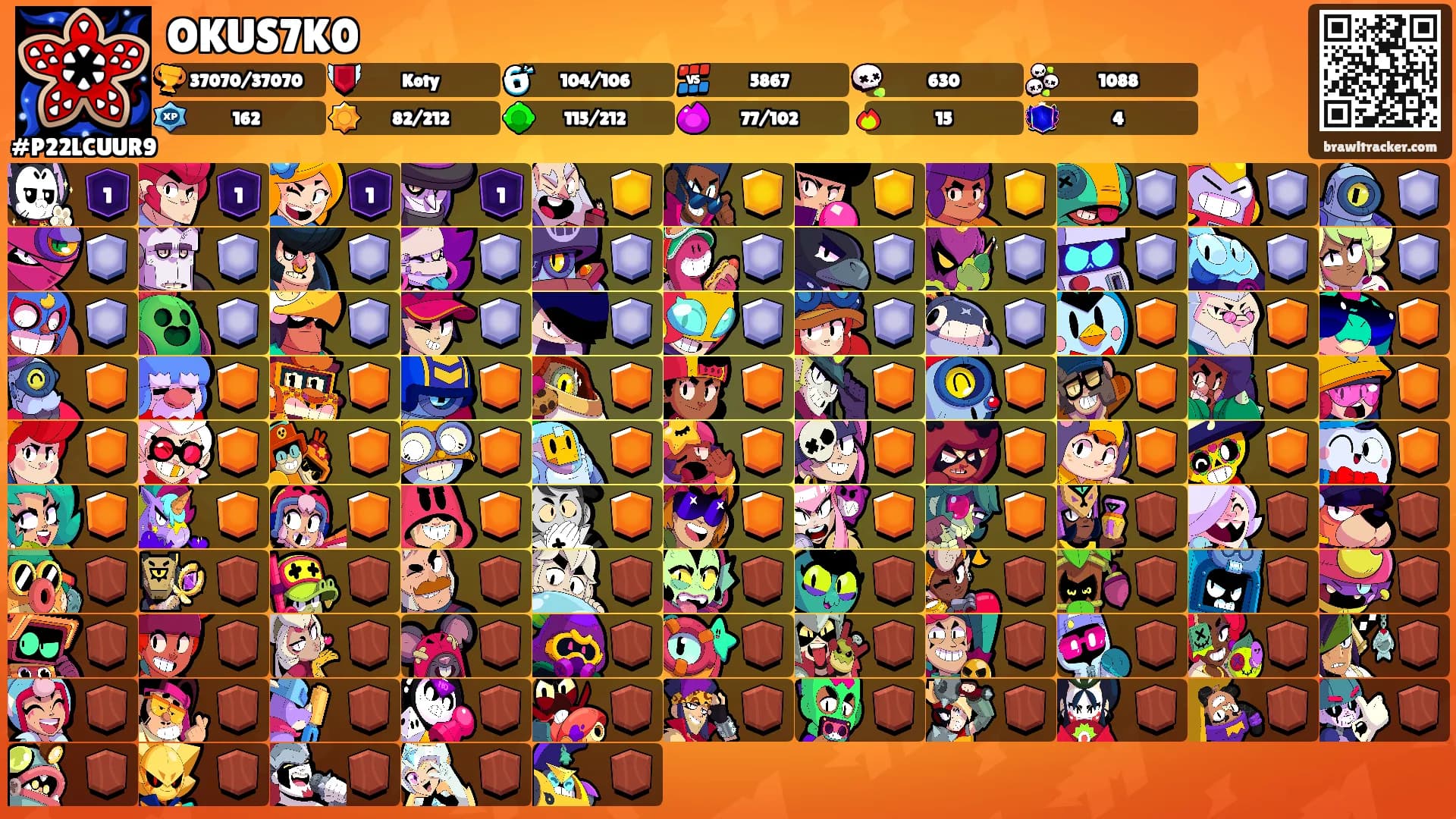 OKUS7K0's Ranks