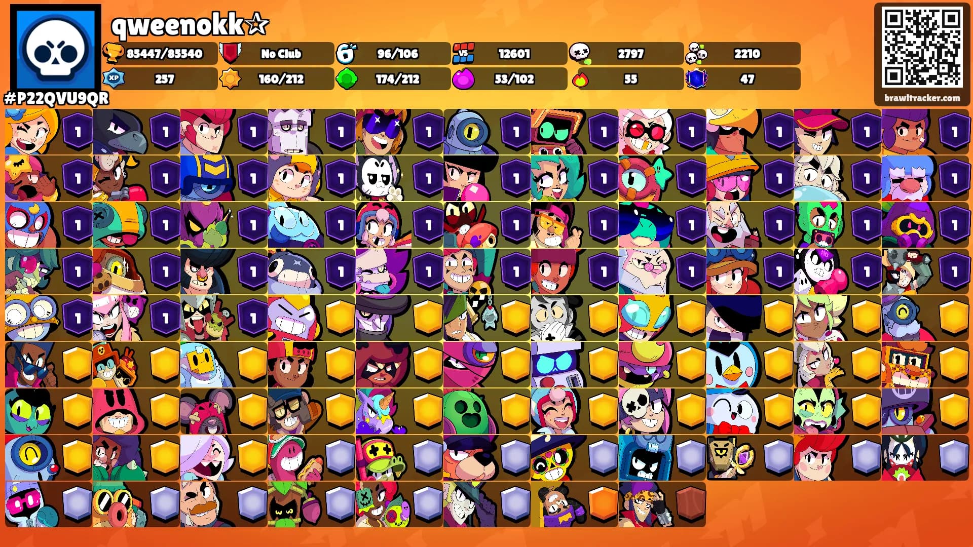 qweenokk✰'s Ranks