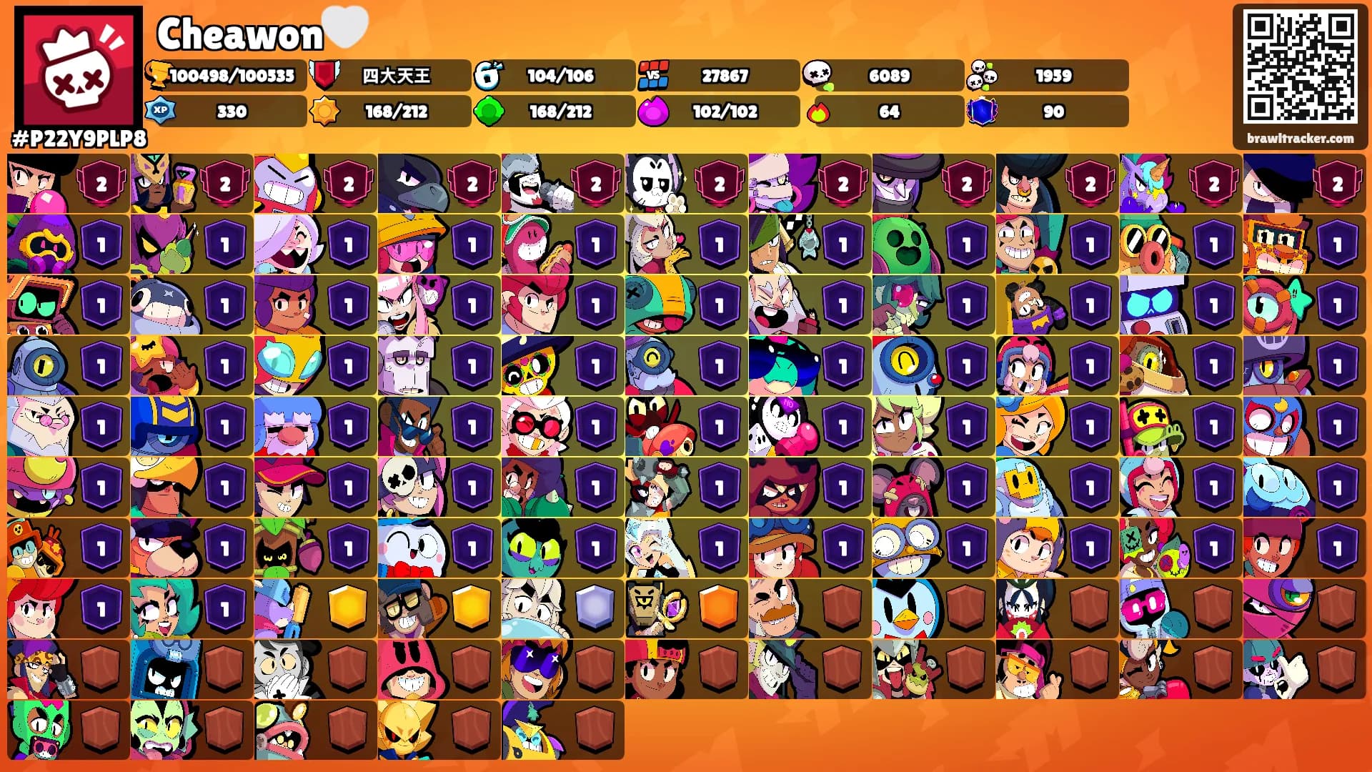 Cheawon🤍's Ranks