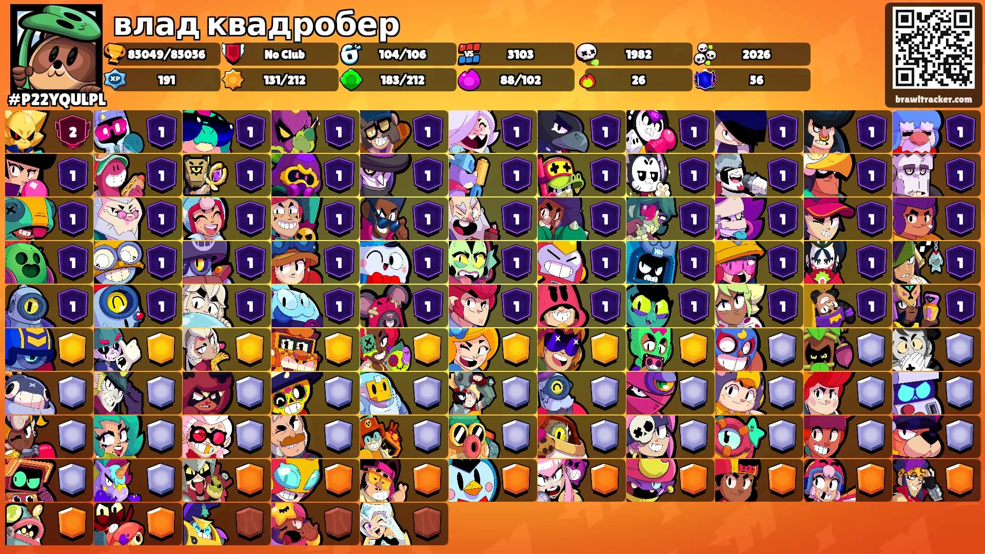 влад квадробер's Ranks