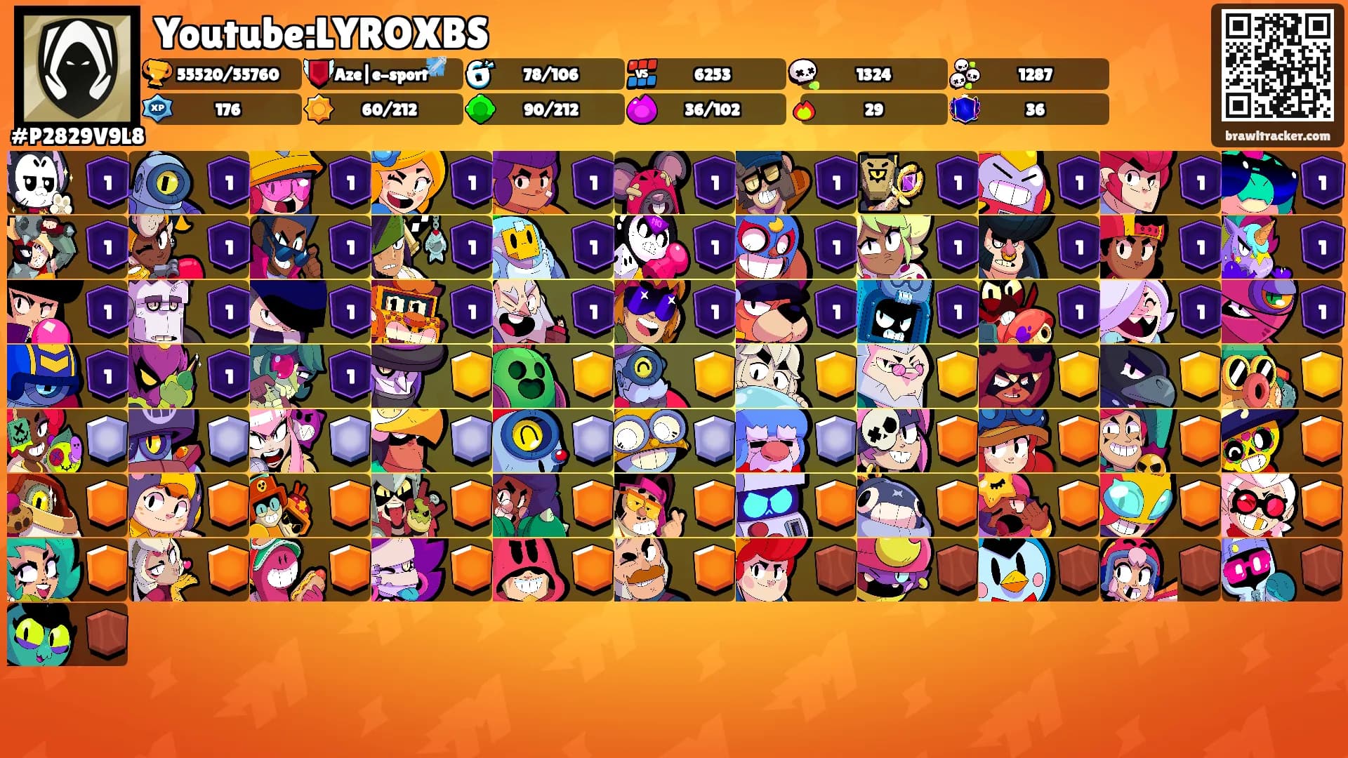 Youtube:LYROXBS's Ranks