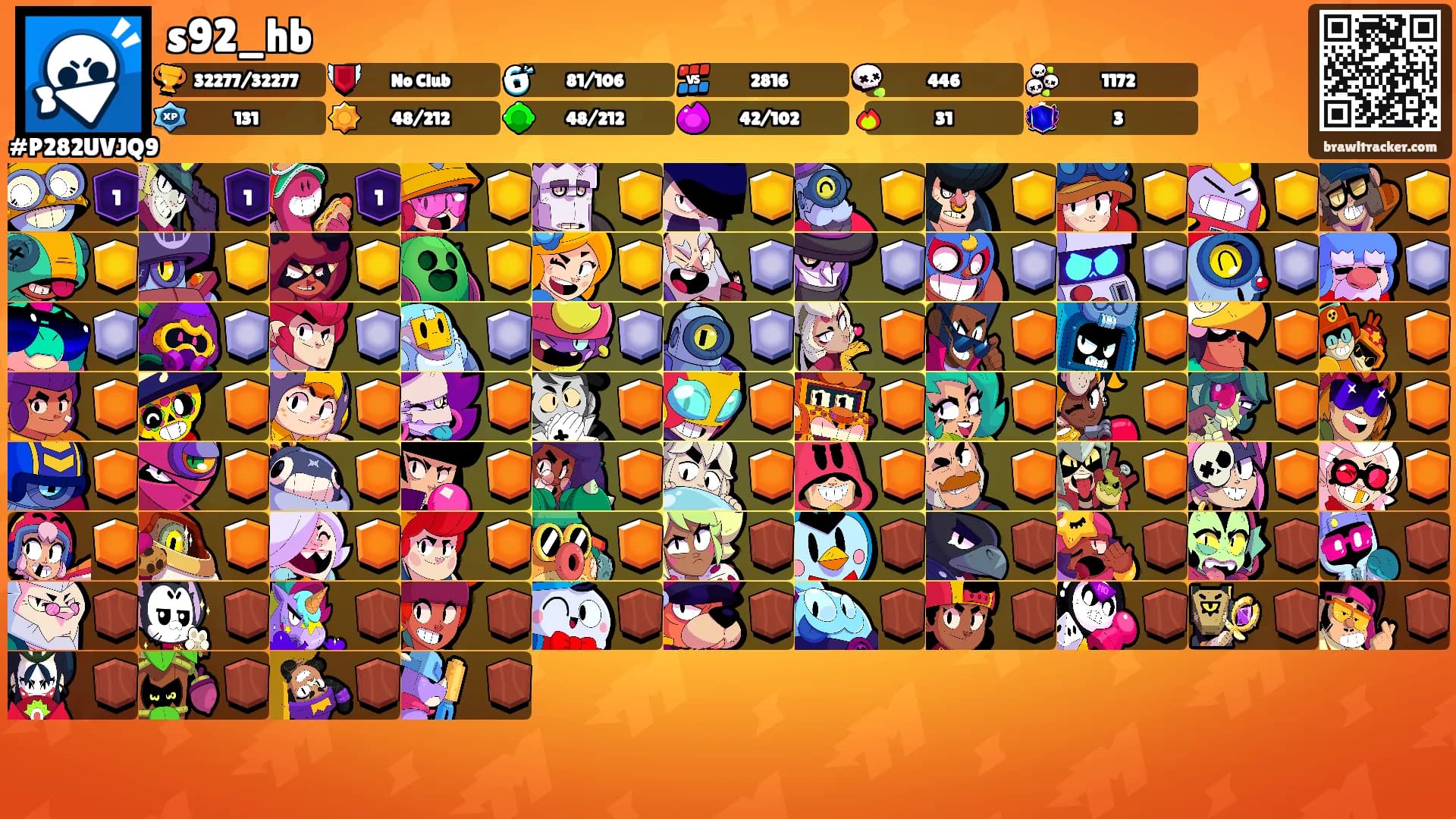 s92_hb's Ranks