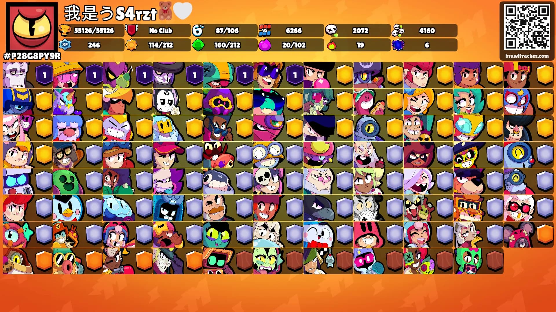 我是うS4rzt🧸🤍's Ranks