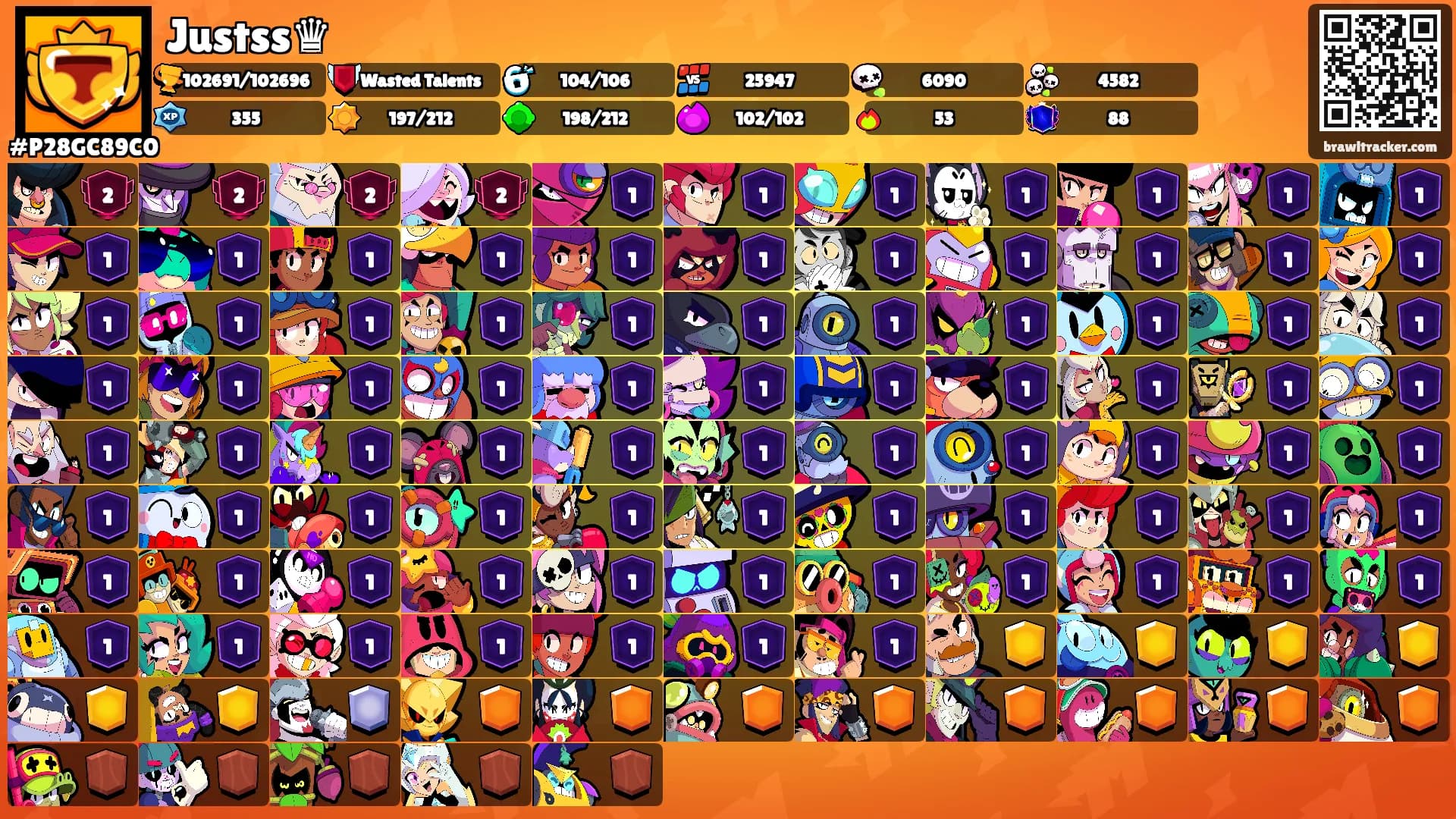 Justss♛'s Ranks