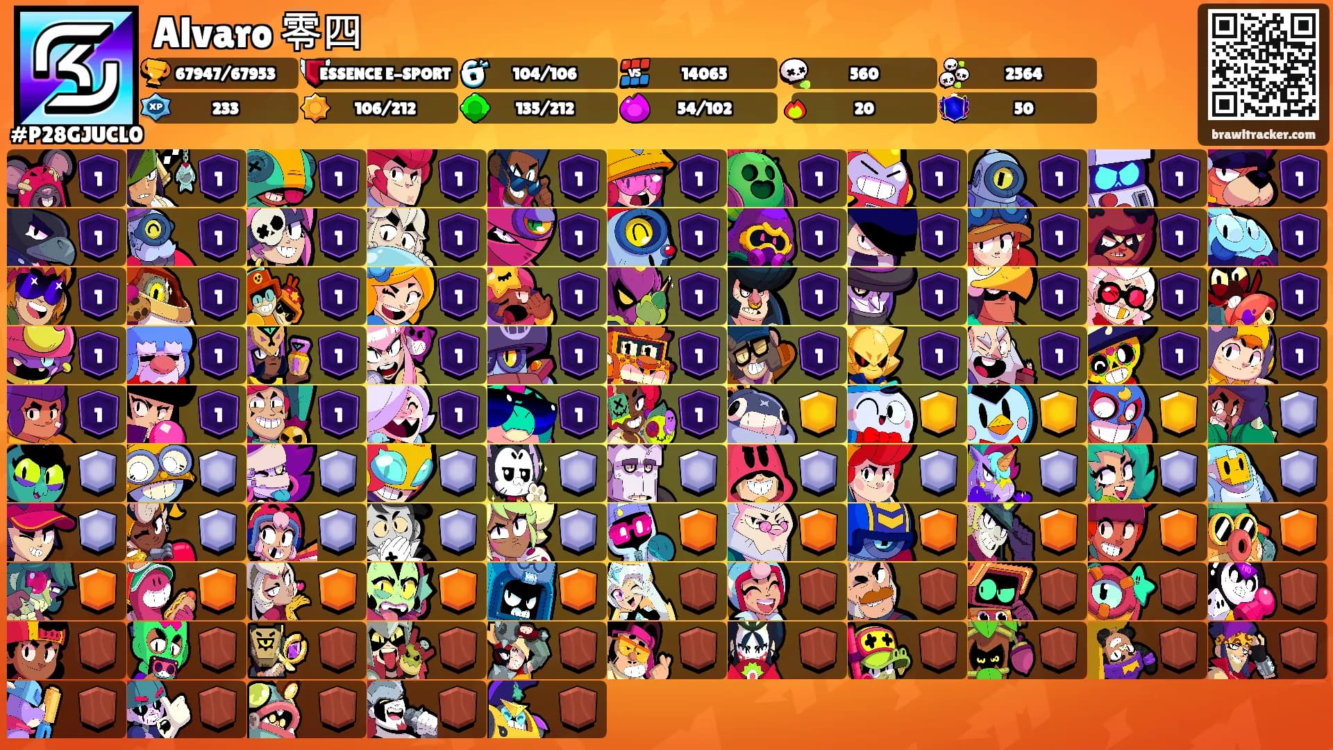 Alvaro 零四's Ranks