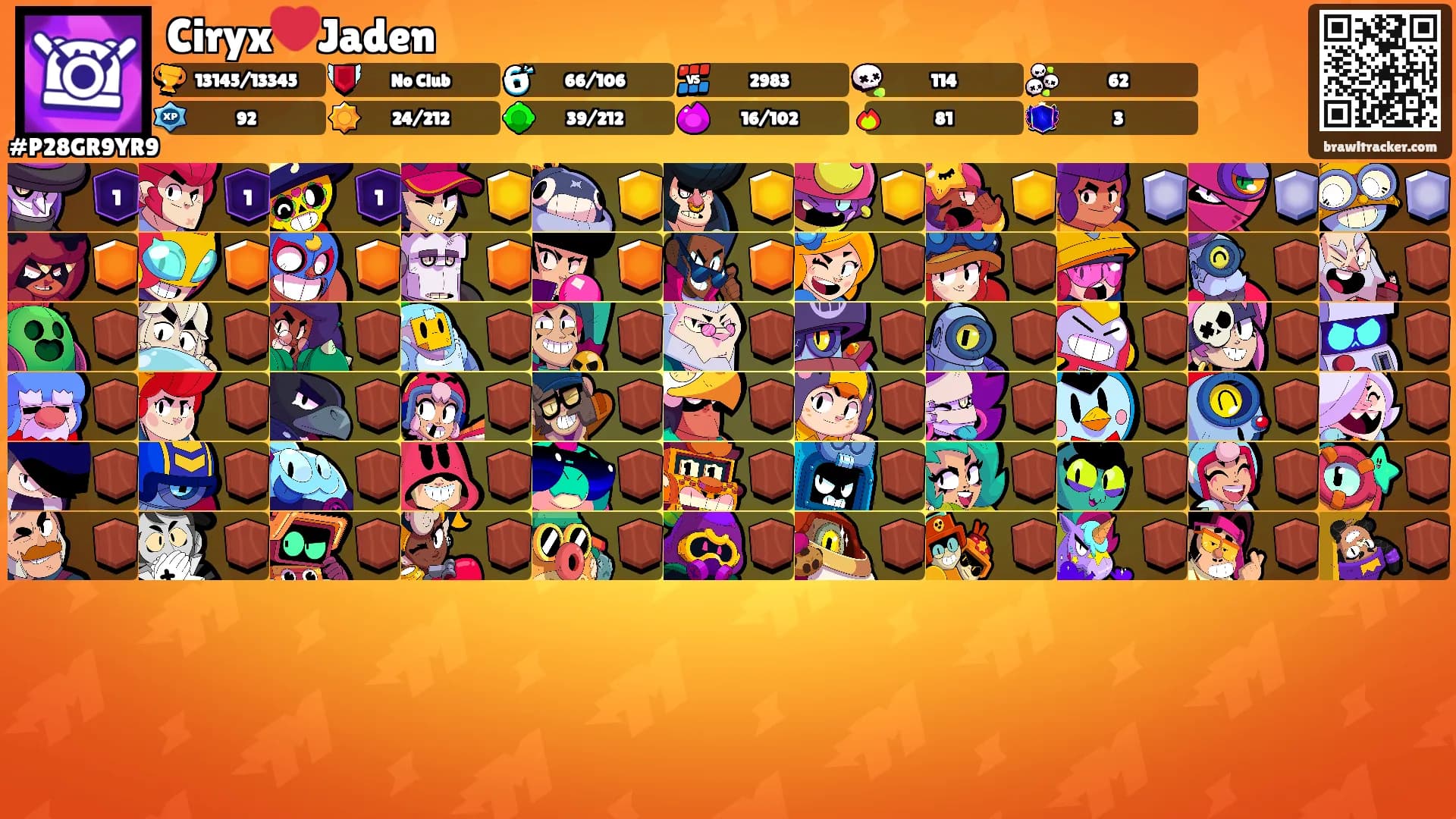 Ciryx❤️Jaden's Ranks