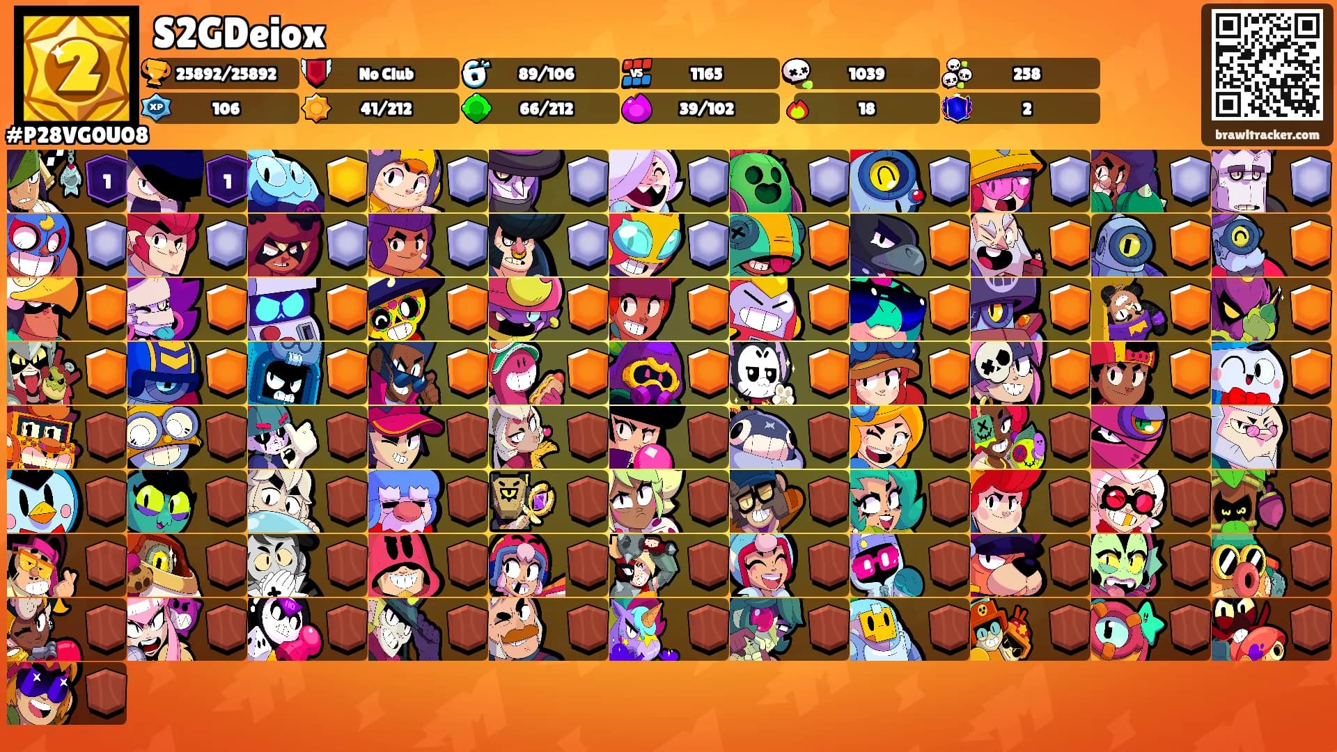 S2GDeiox's Ranks