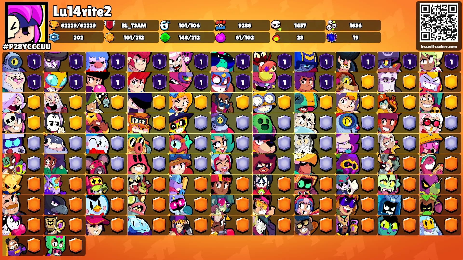 Lu14rite2's Ranks