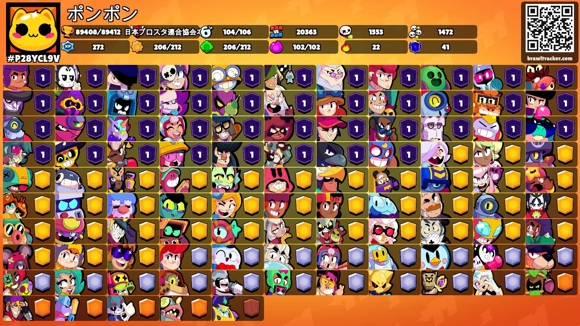 ポンポン's Ranks