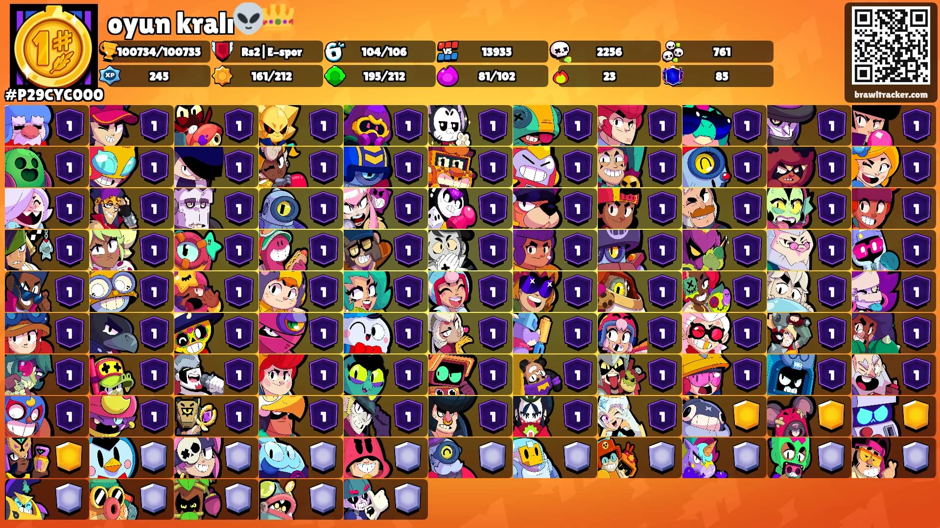 oyun kralı👽👑's Ranks