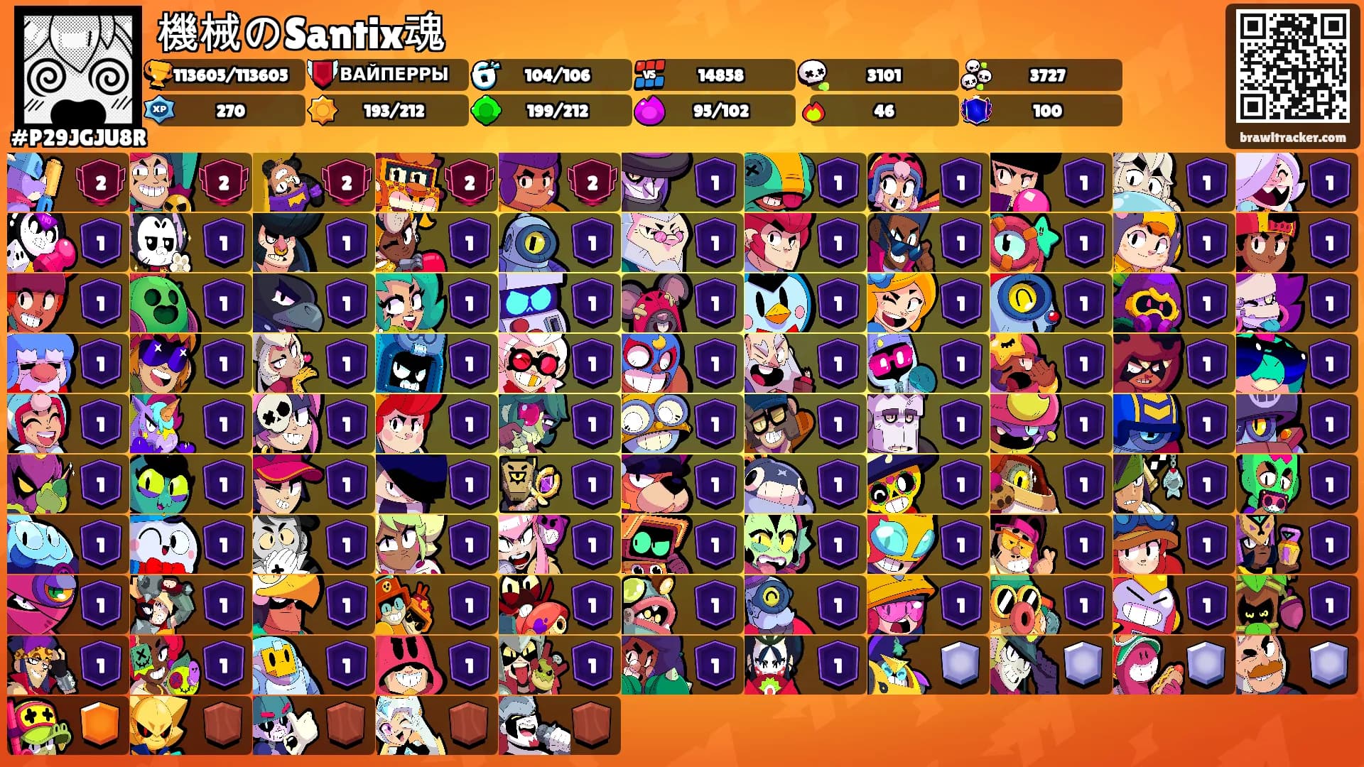 機械のSantix魂's Ranks