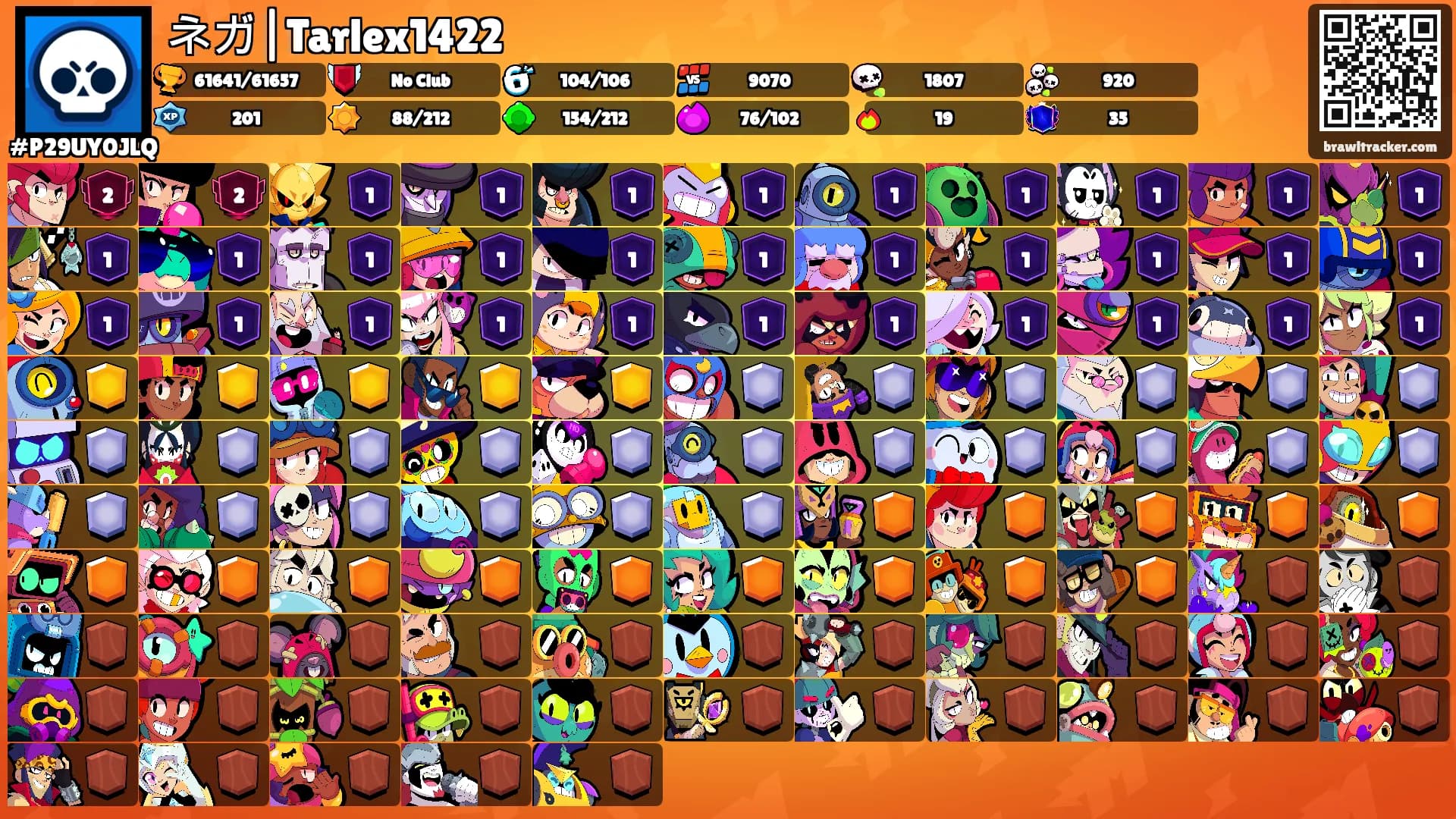 ネガ|Tarlex1422's Ranks