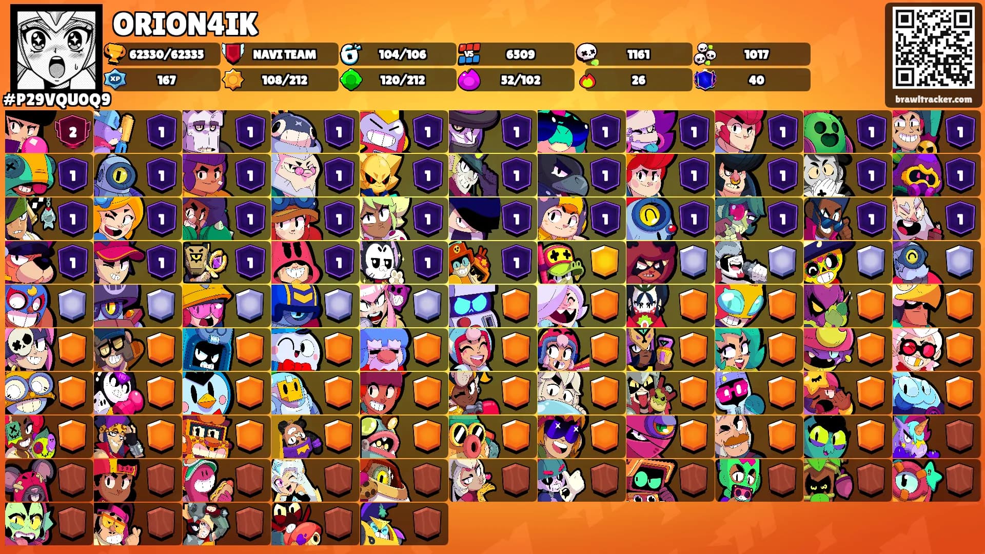ORION4IK's Ranks