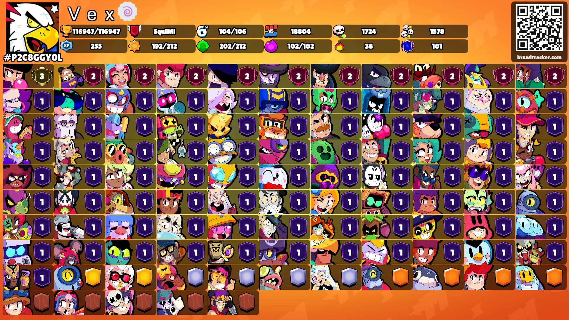 Ｖｅｘ🍥's Ranks