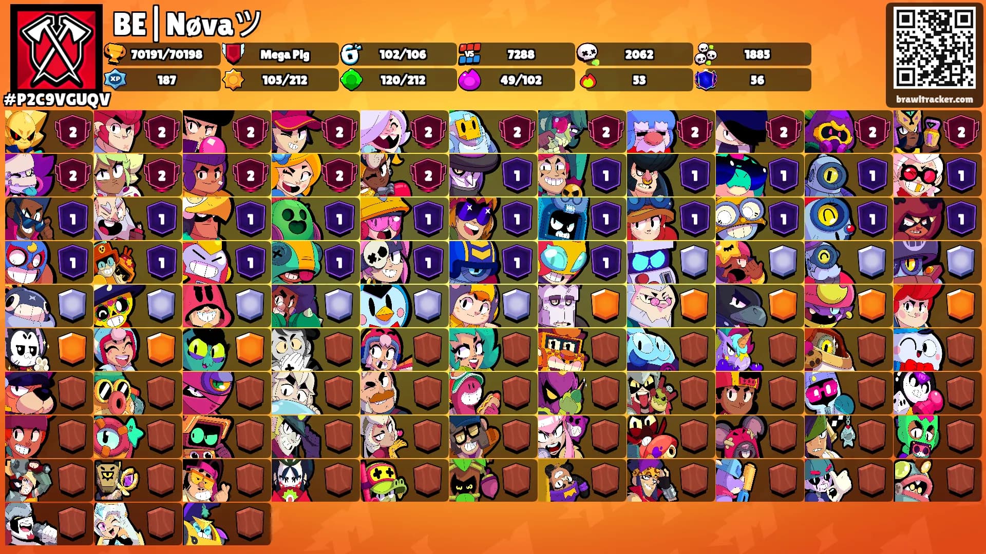 BE|Nøvaツ's Ranks