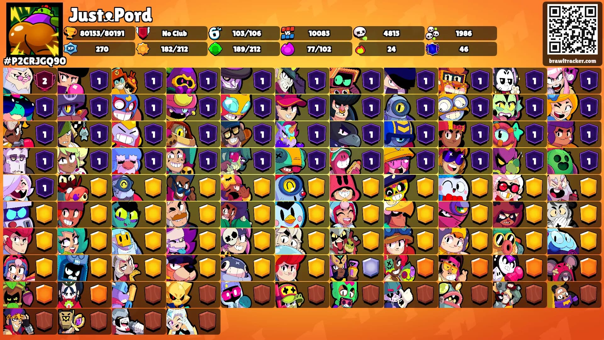 Justᴥ︎Pord's Ranks