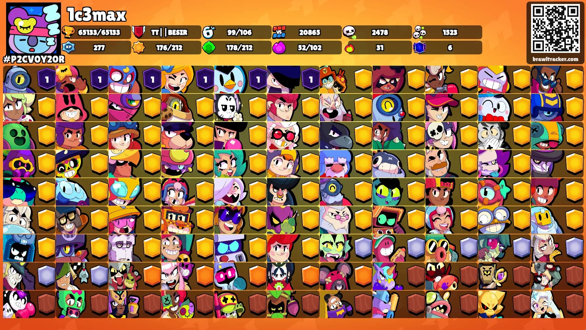 1c3max's Ranks