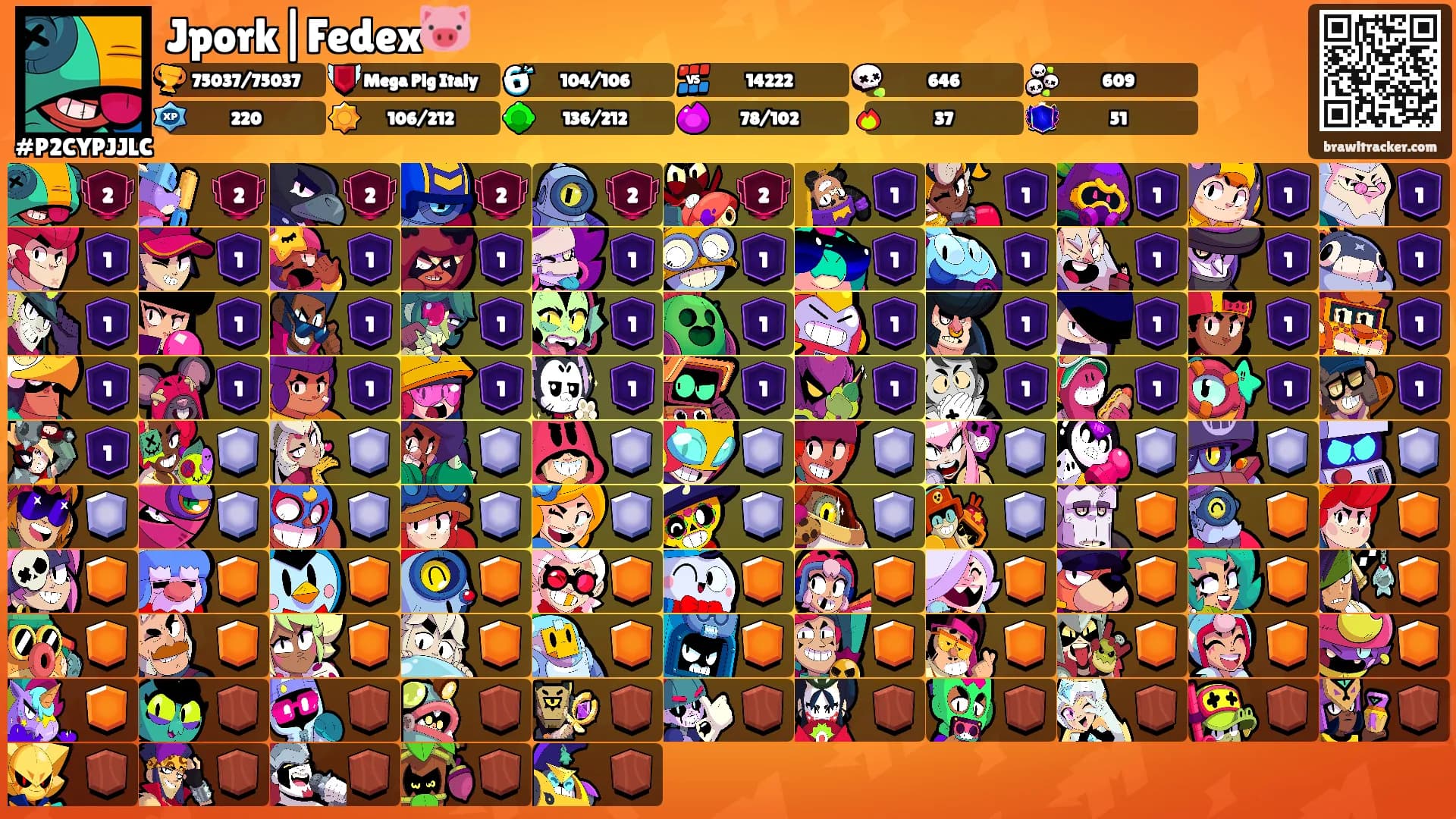 Jpork|Fedex🐷's Ranks