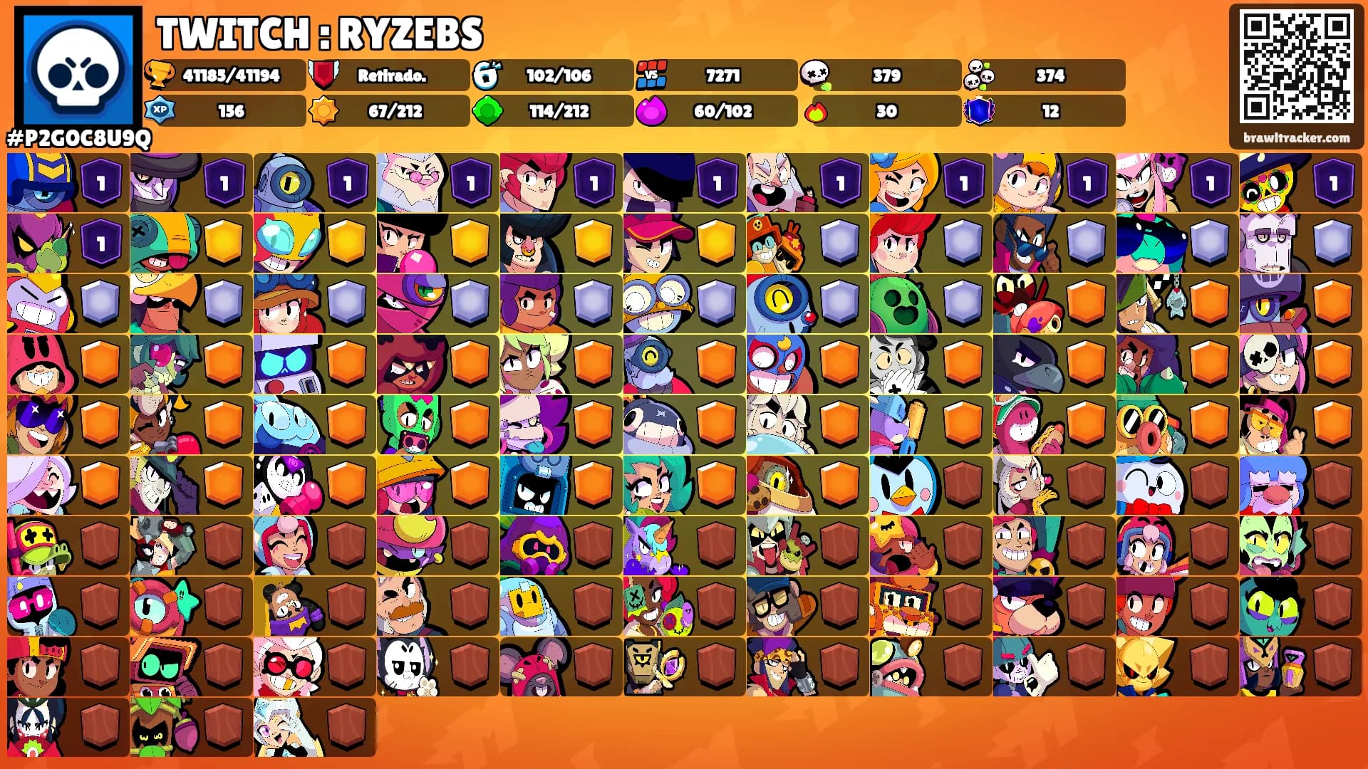 TWITCH : RYZEBS's Ranks