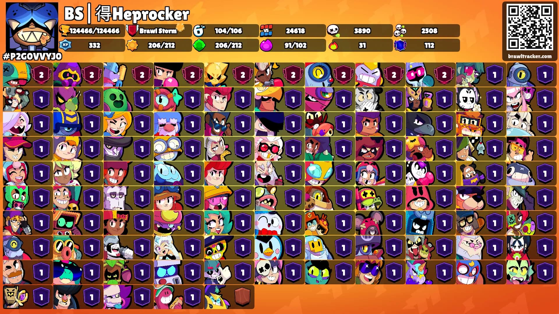 BS|得Heprocker⚡️'s Ranks