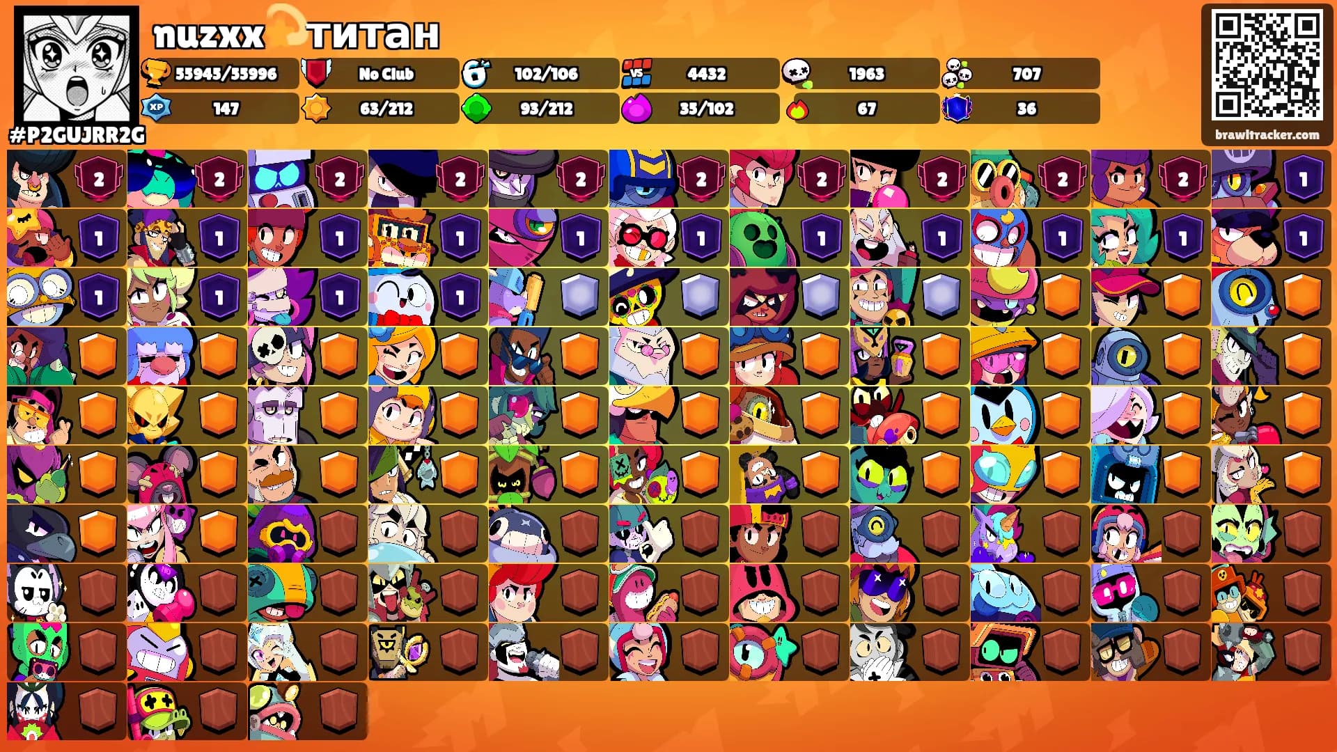 nuzxx💫титан's Ranks
