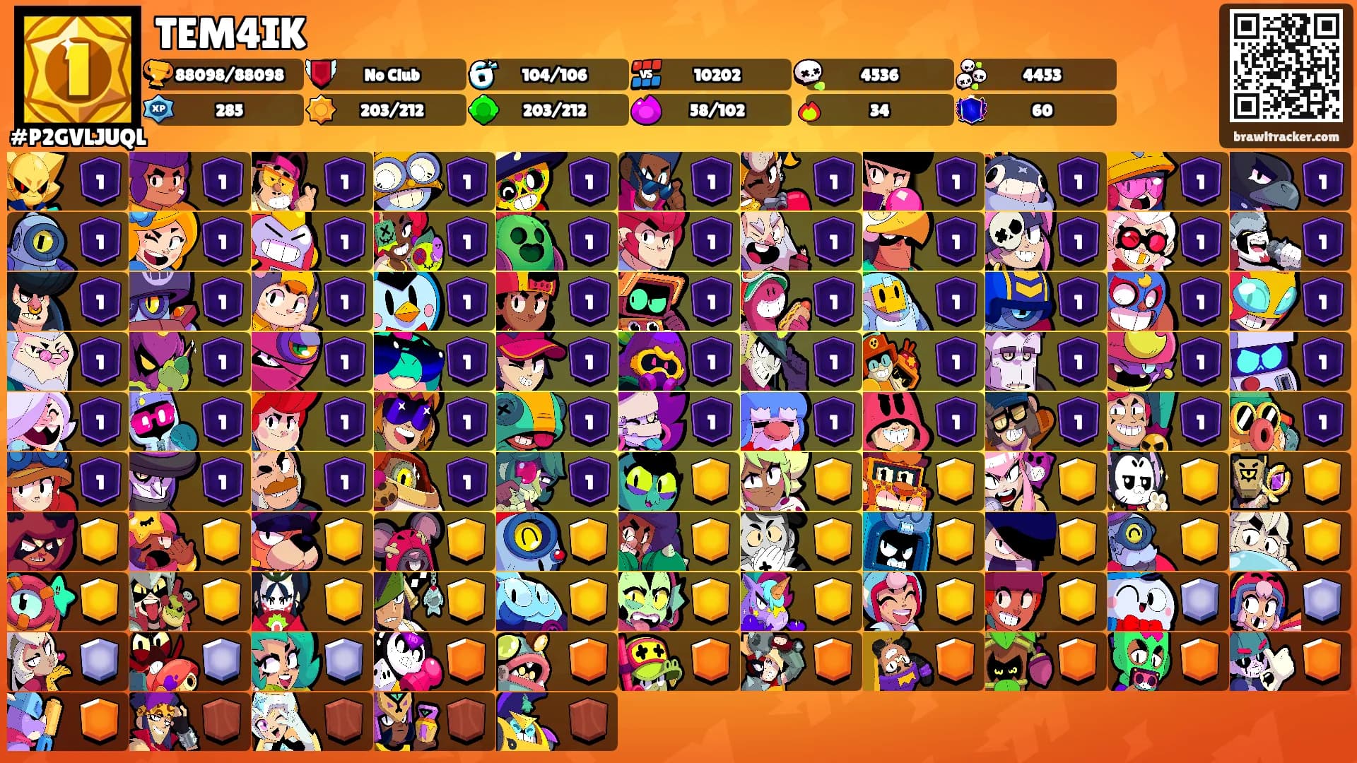 TEM4IK's Ranks
