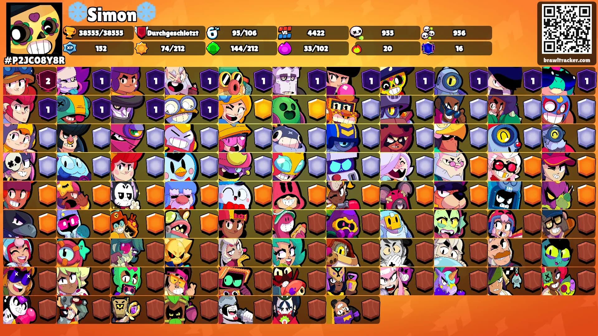 ❄️Simon❄️'s Ranks