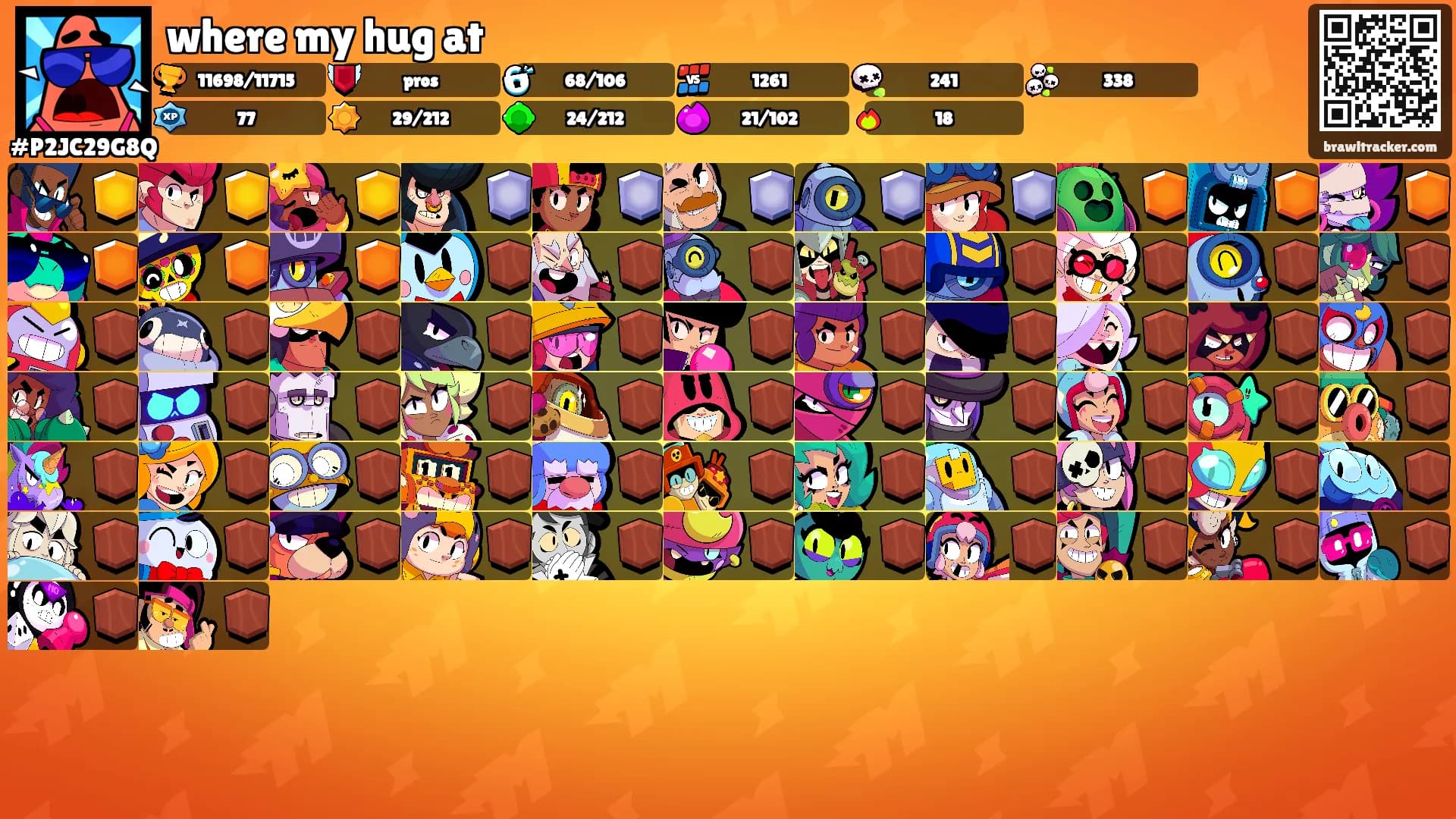where my hug at's Ranks