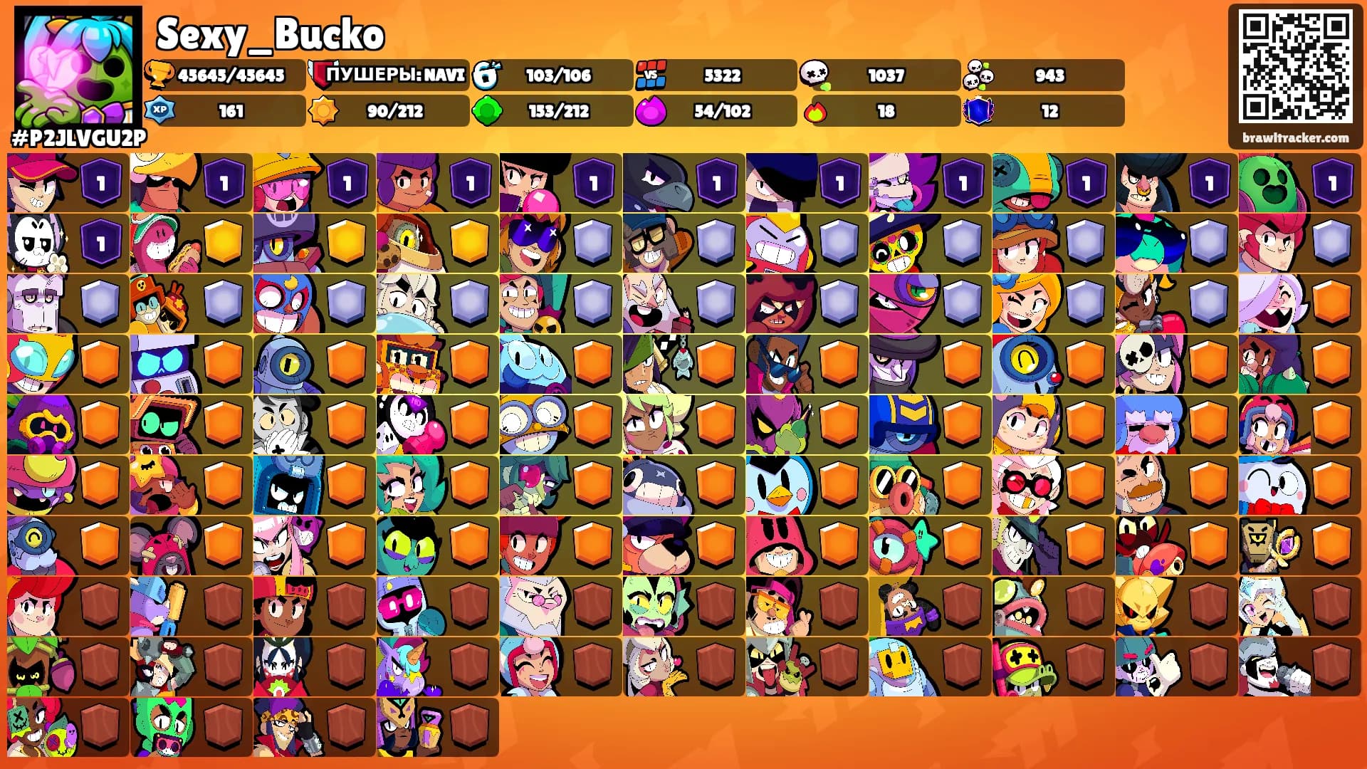 Sexy_Bucko's Ranks