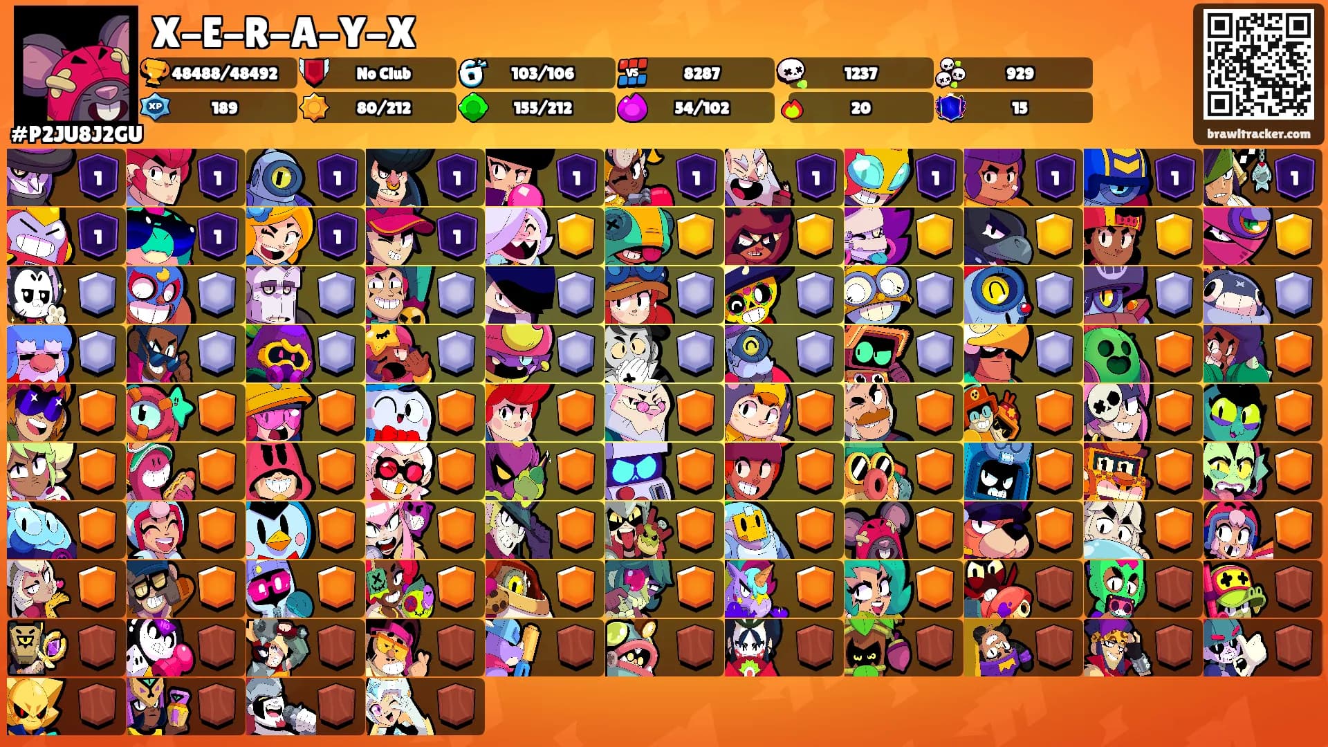 X-E-R-A-Y-X's Ranks
