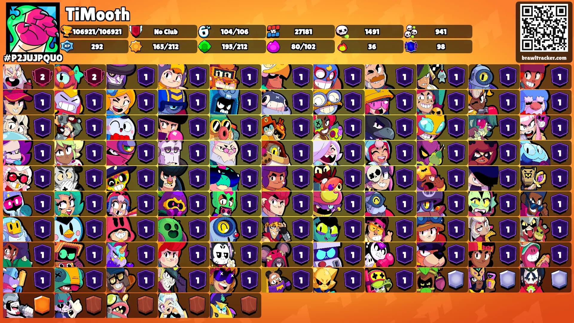 TiMooth's Ranks