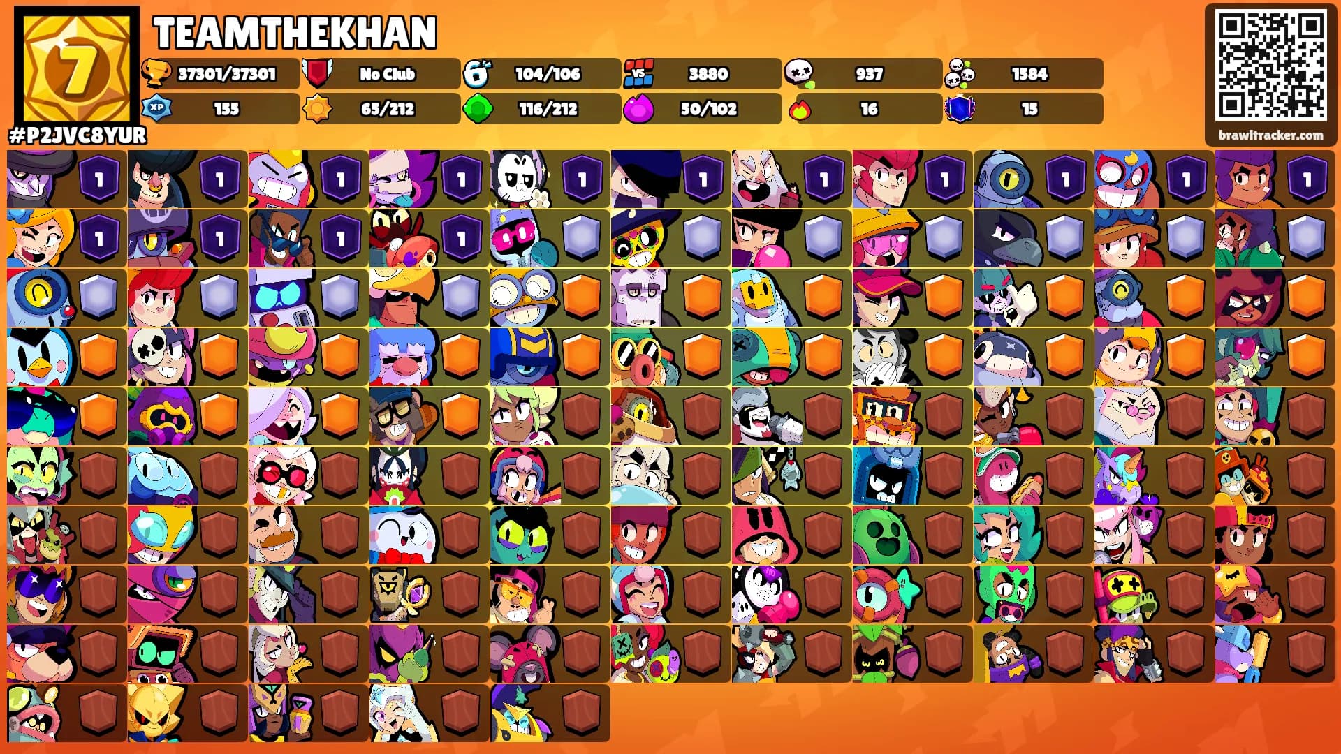 TEAMTHEKHAN's Ranks